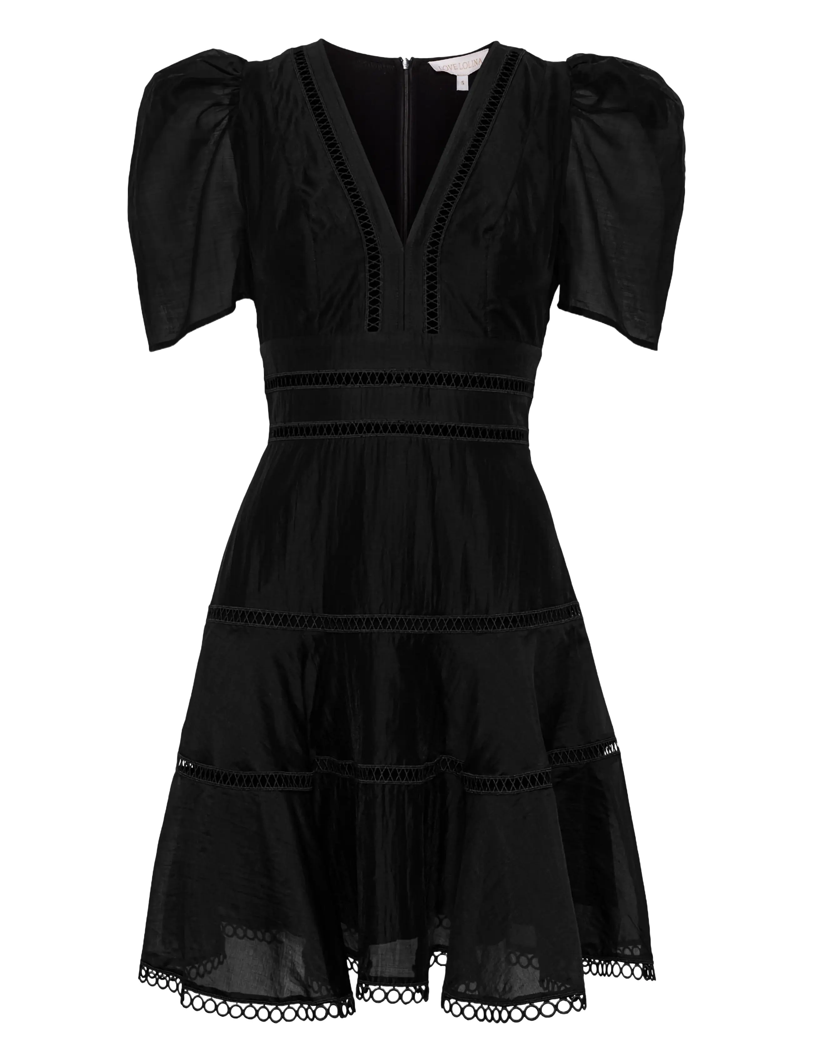 Love Lolina Emie Mini Dress - Love Lolina - BLACK / black