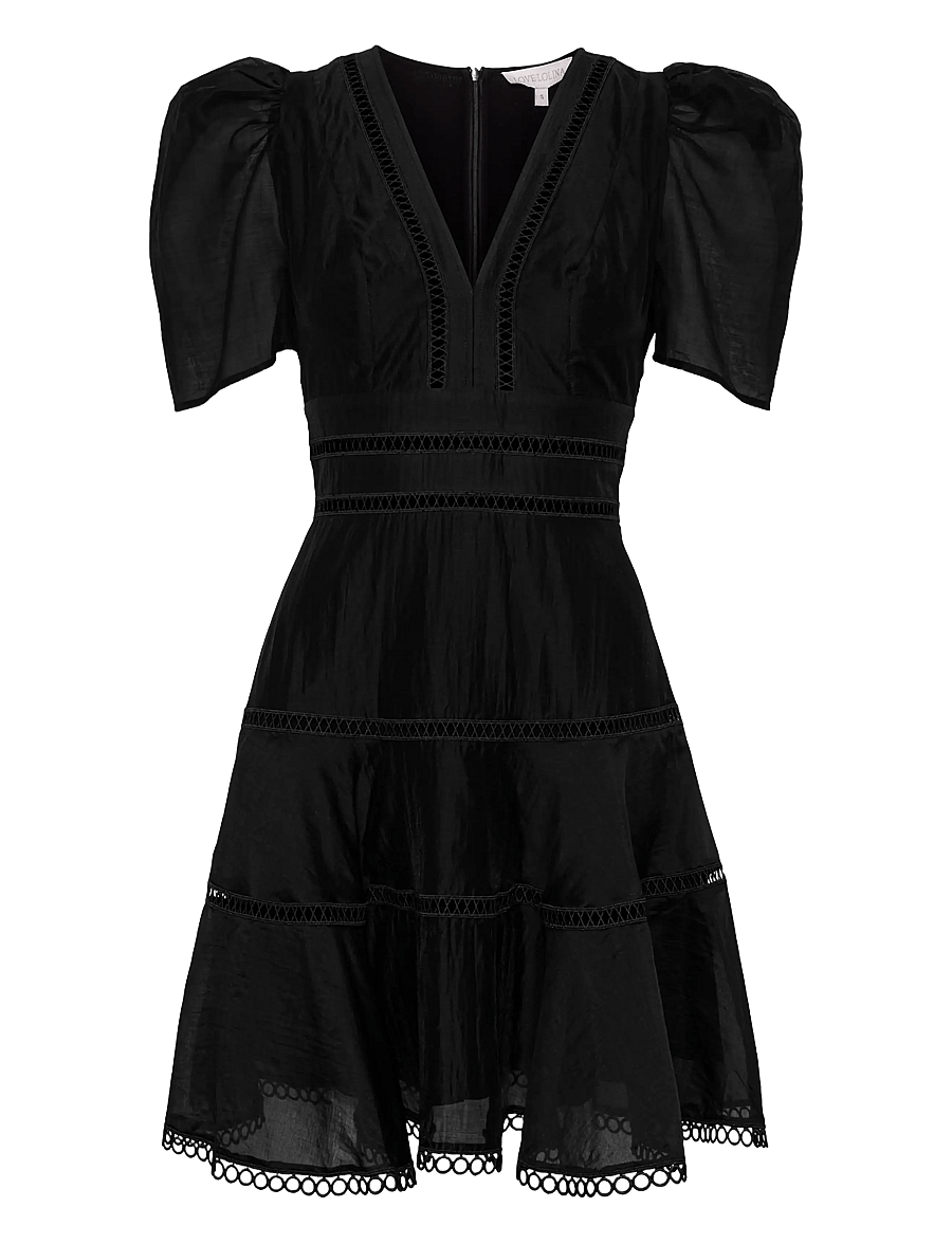 Love Lolina - Emie Mini Dress - festklänningar - black - 1