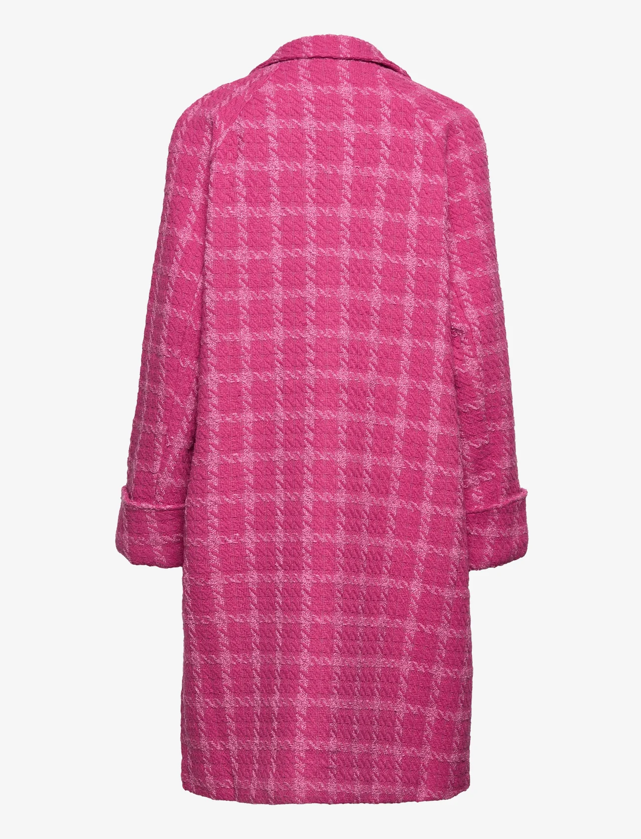 Love Lolita - Marlow coat - leichte mäntel - pink boucle - 1