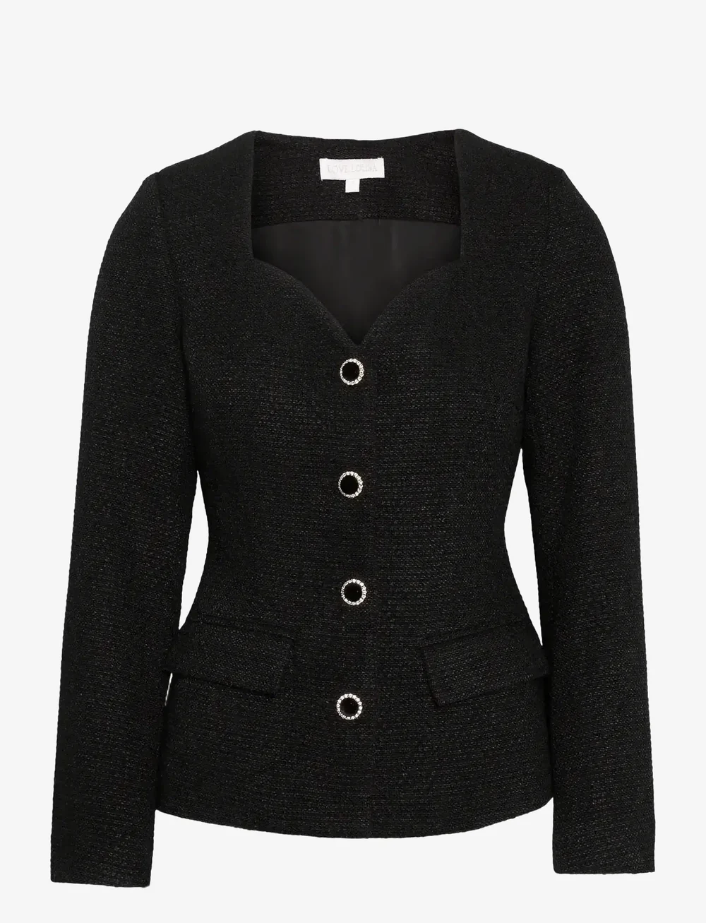Love Lolina - Lilo jacket - einreihige blazer - black - 0