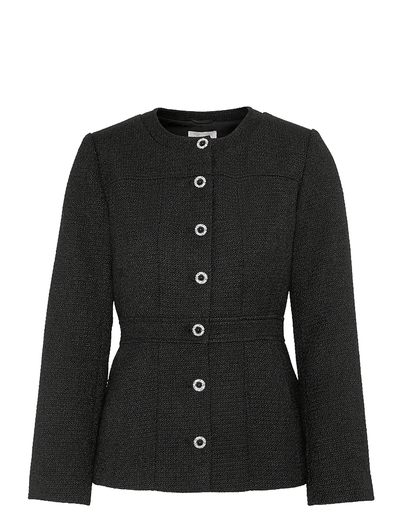 Love Lolina - Stassie jacket - einreihige blazer - black - 0