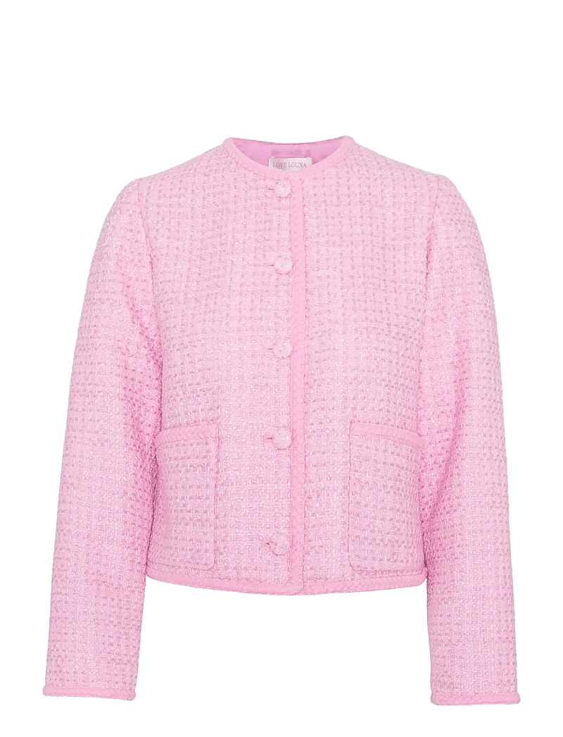 Love Lolina - Lily Jacket - frühlingsjacken - pink - 1