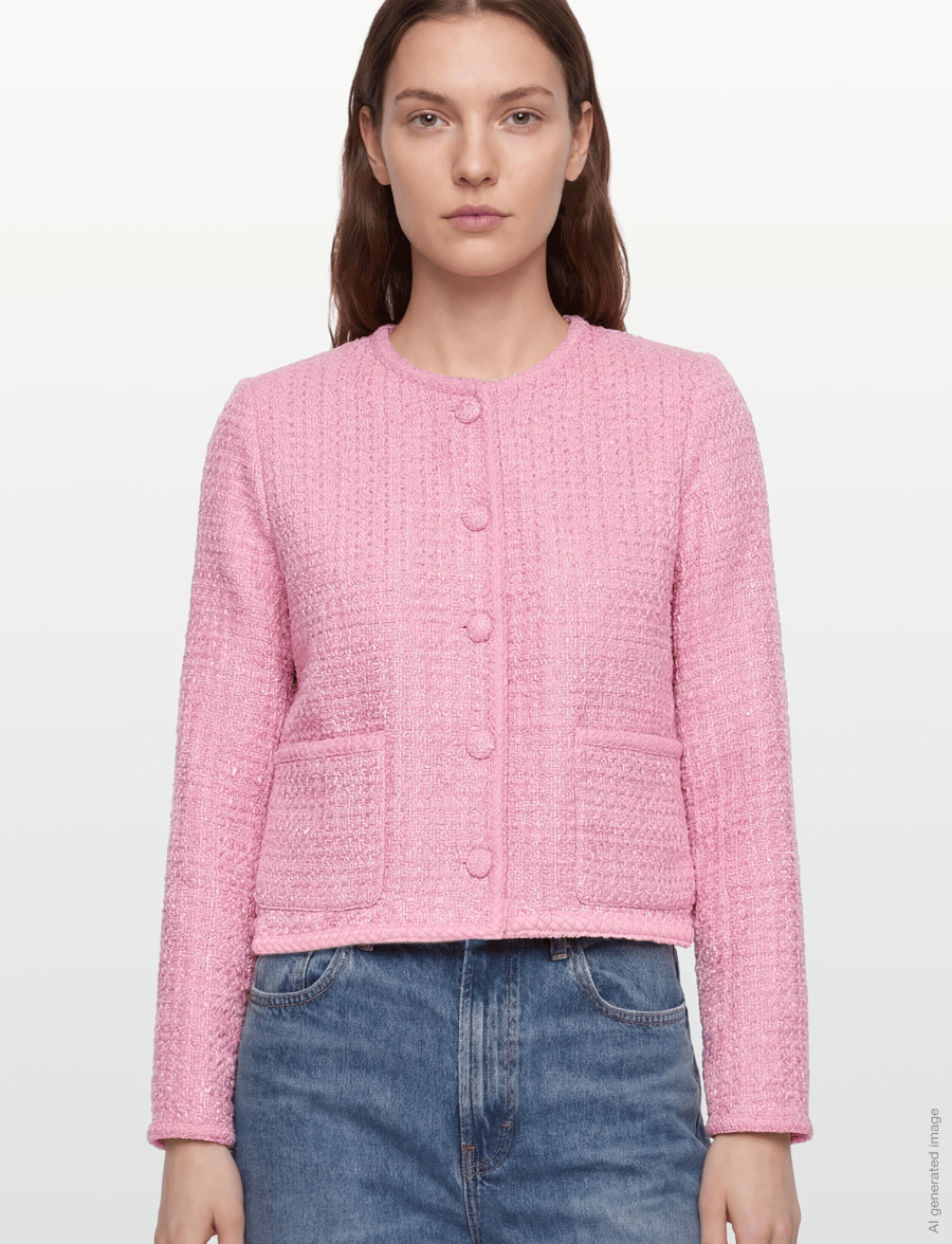 Love Lolina - Lily Jacket - forårsjakker - pink - 3