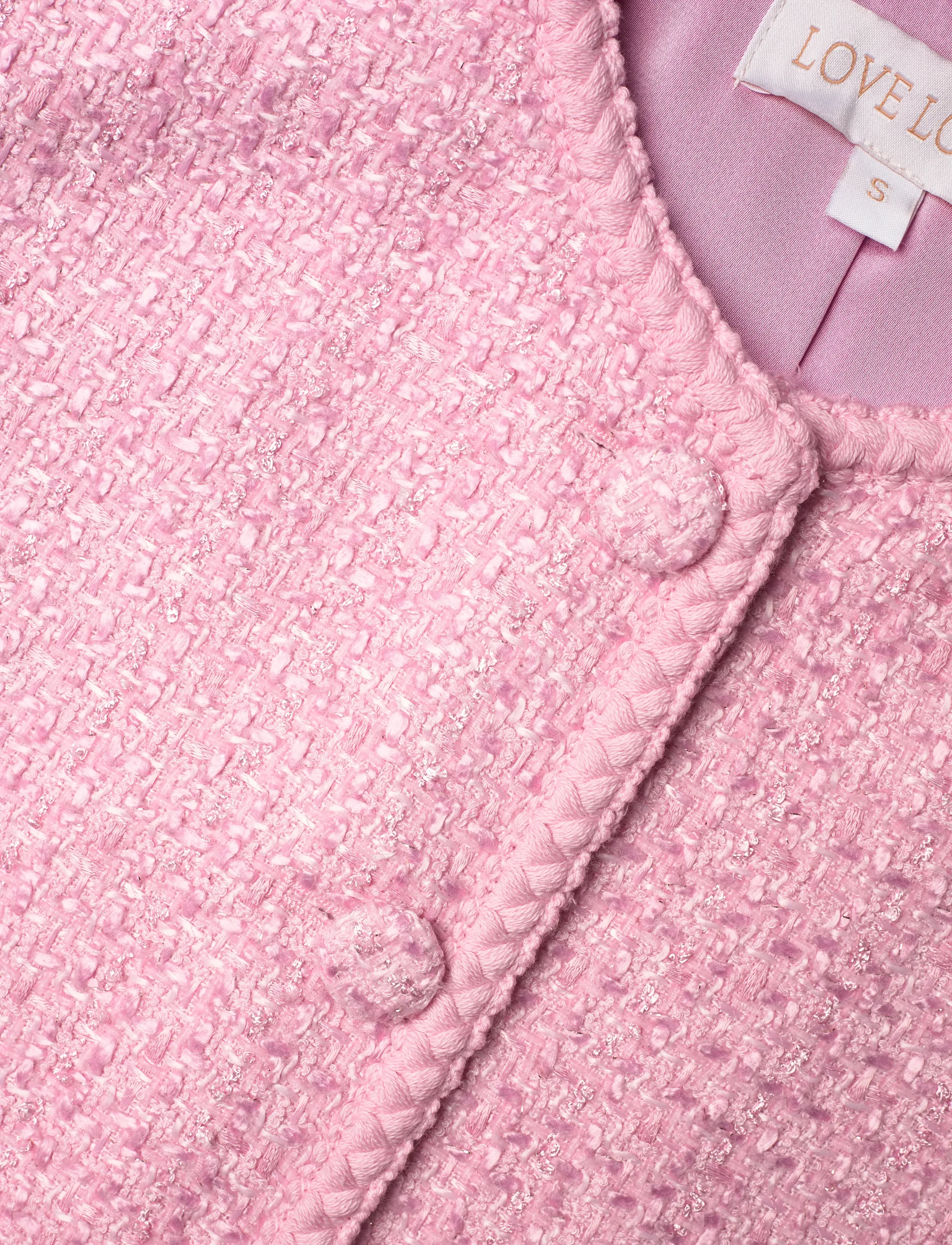 Love Lolina - Lily Jacket - forårsjakker - pink - 5