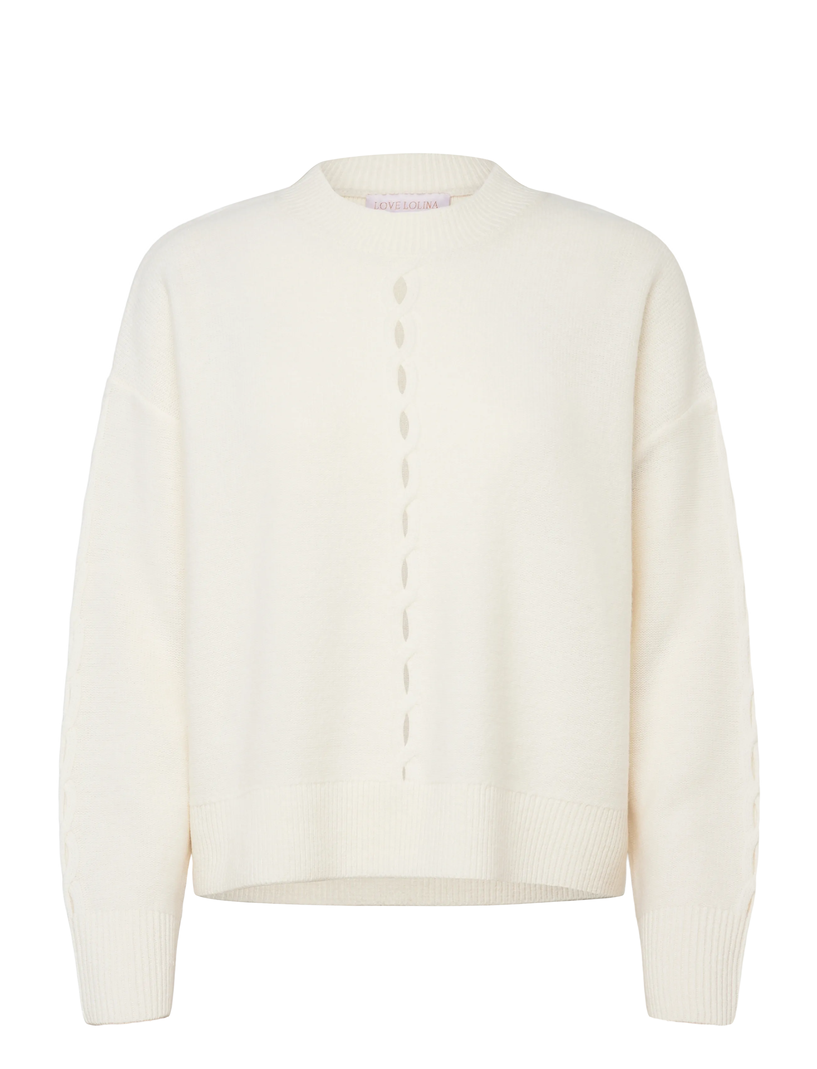 Love Lolina Marcia Wool sweater - Love Lolina - CREAM / cream