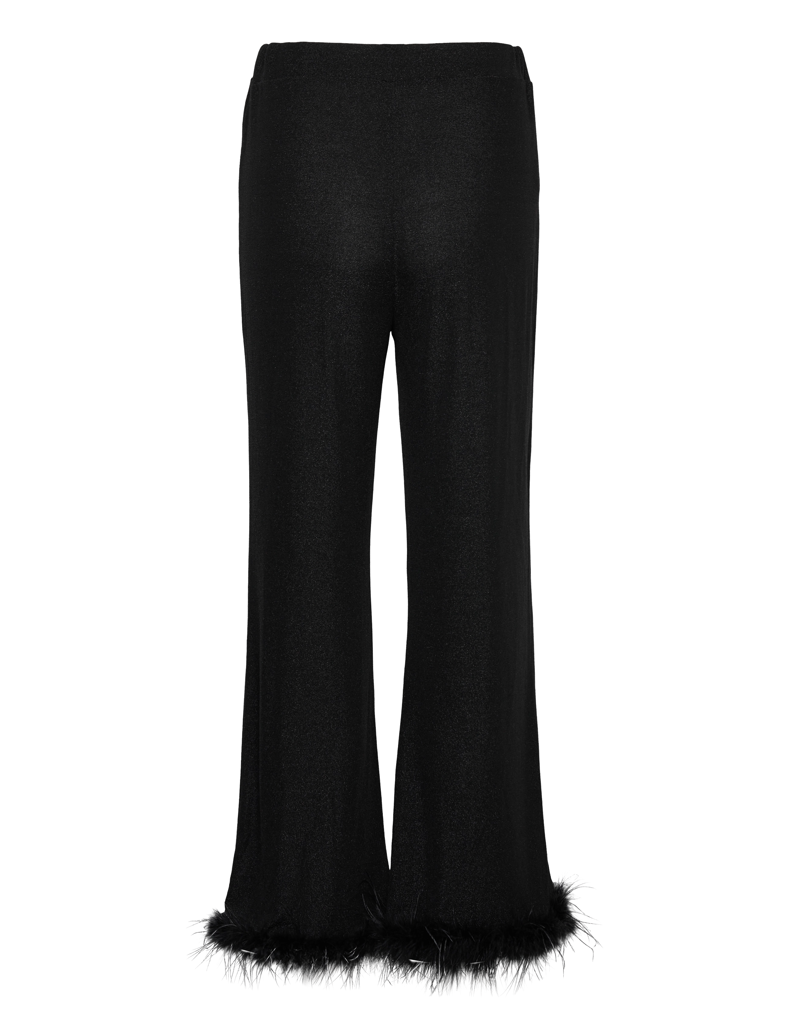 Love Lolina - Peach pants - black glitter - 1