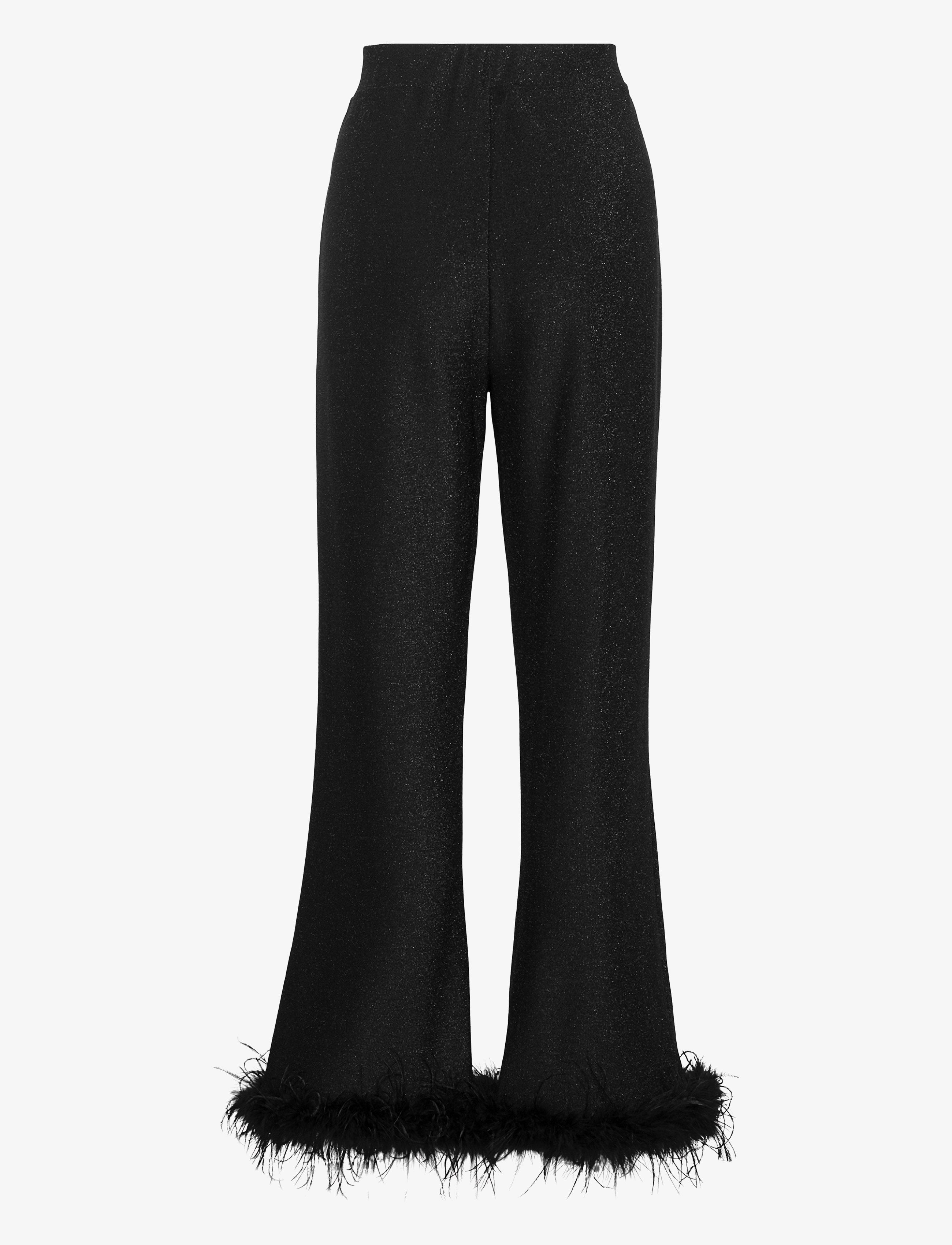 Love Lolina - Peach pants - black glitter - 2