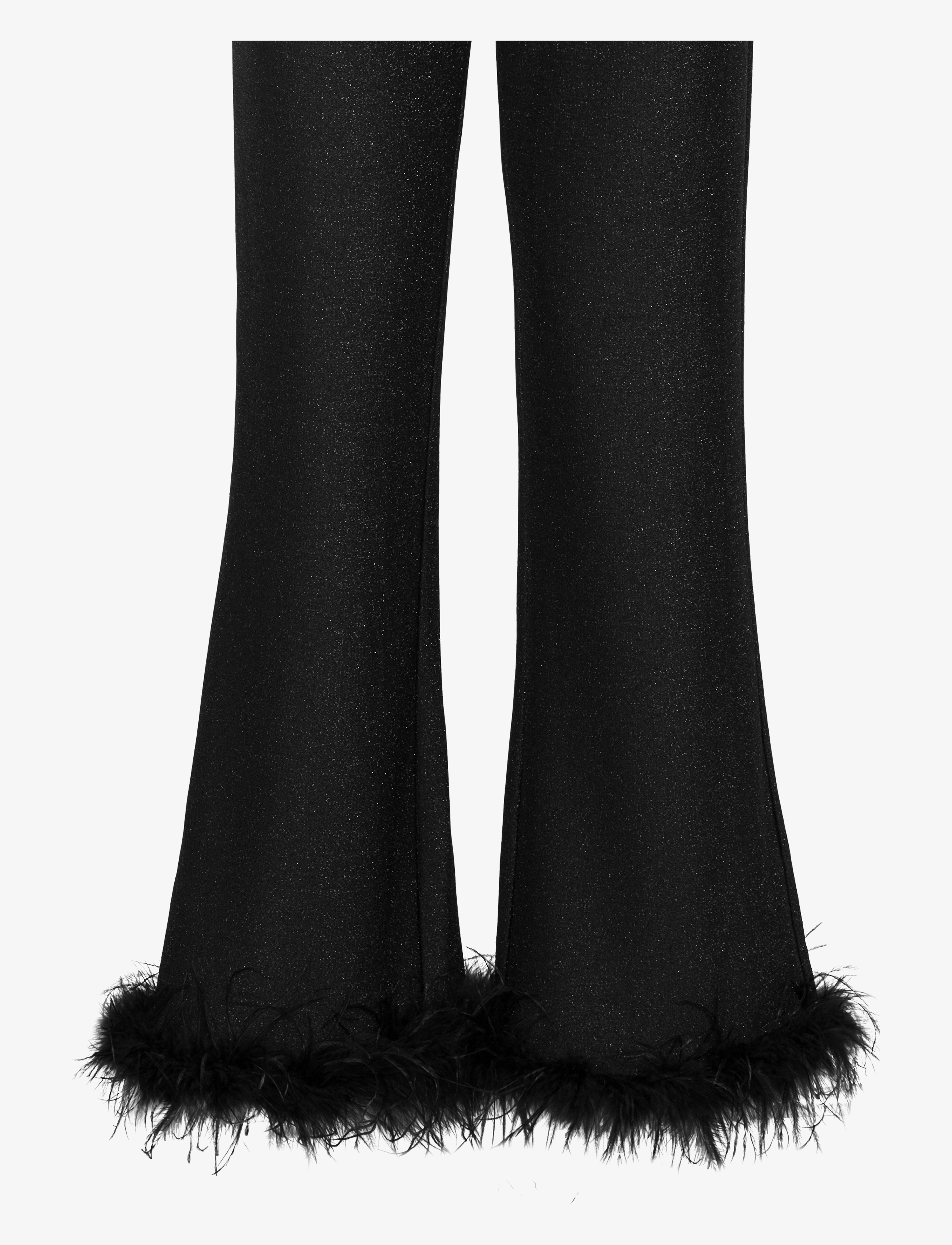 Love Lolina - Peach pants - black glitter - 3