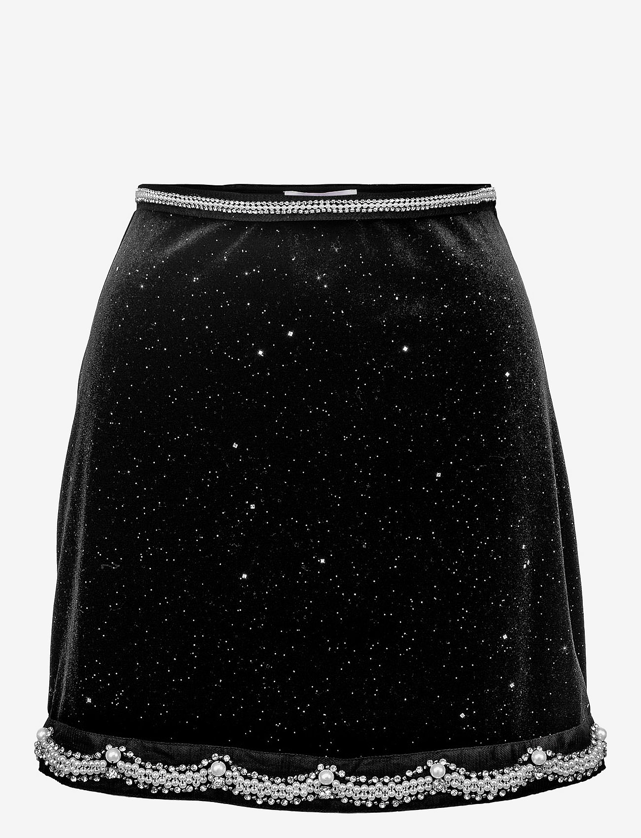 Love Lolita - Marina skirt - short skirts - black velvet - 0