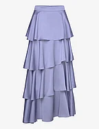 Angel maxi skirt - STEEL BLUE