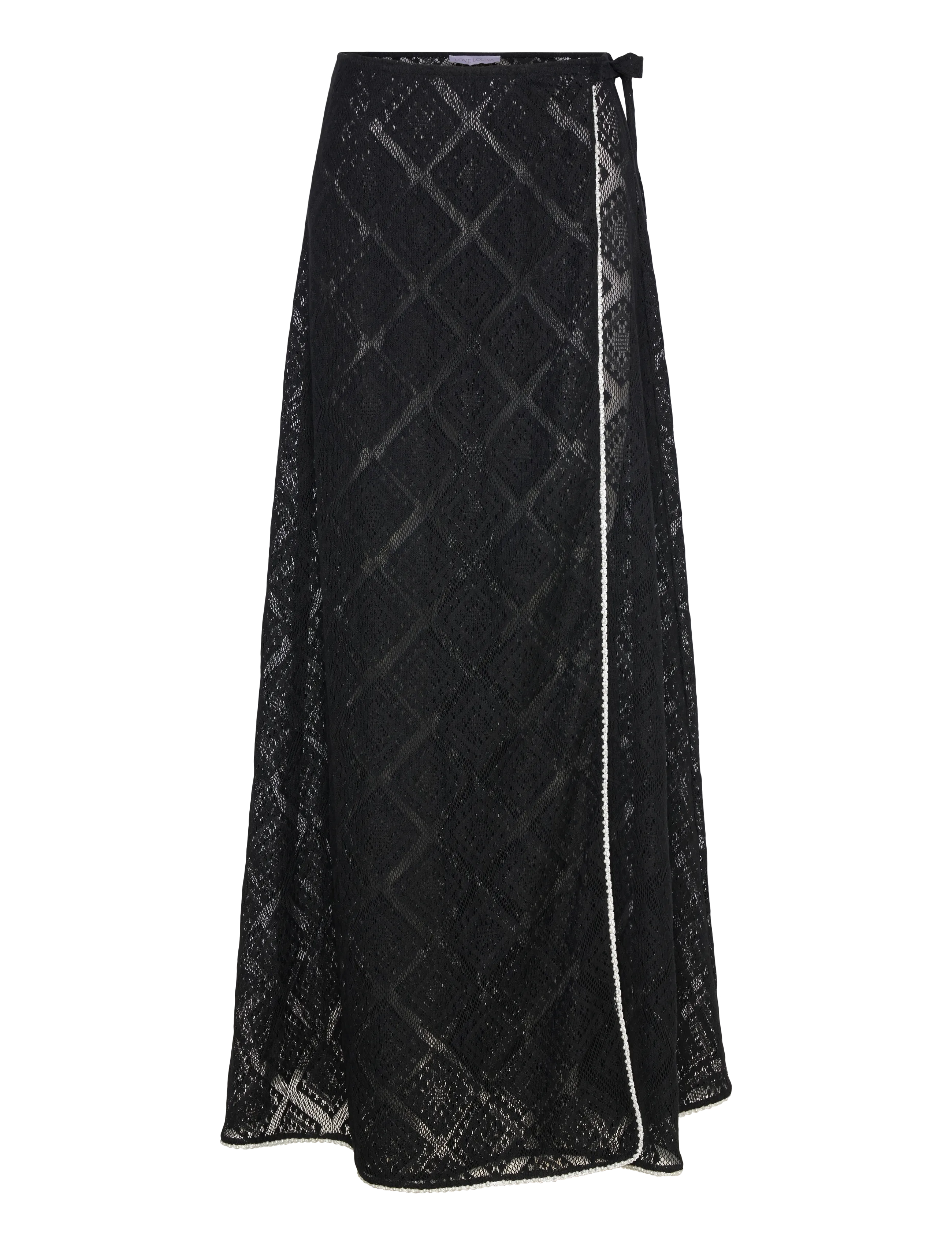 Love Lolina Chelsea maxi cover up - Flash Days - BLACK / black