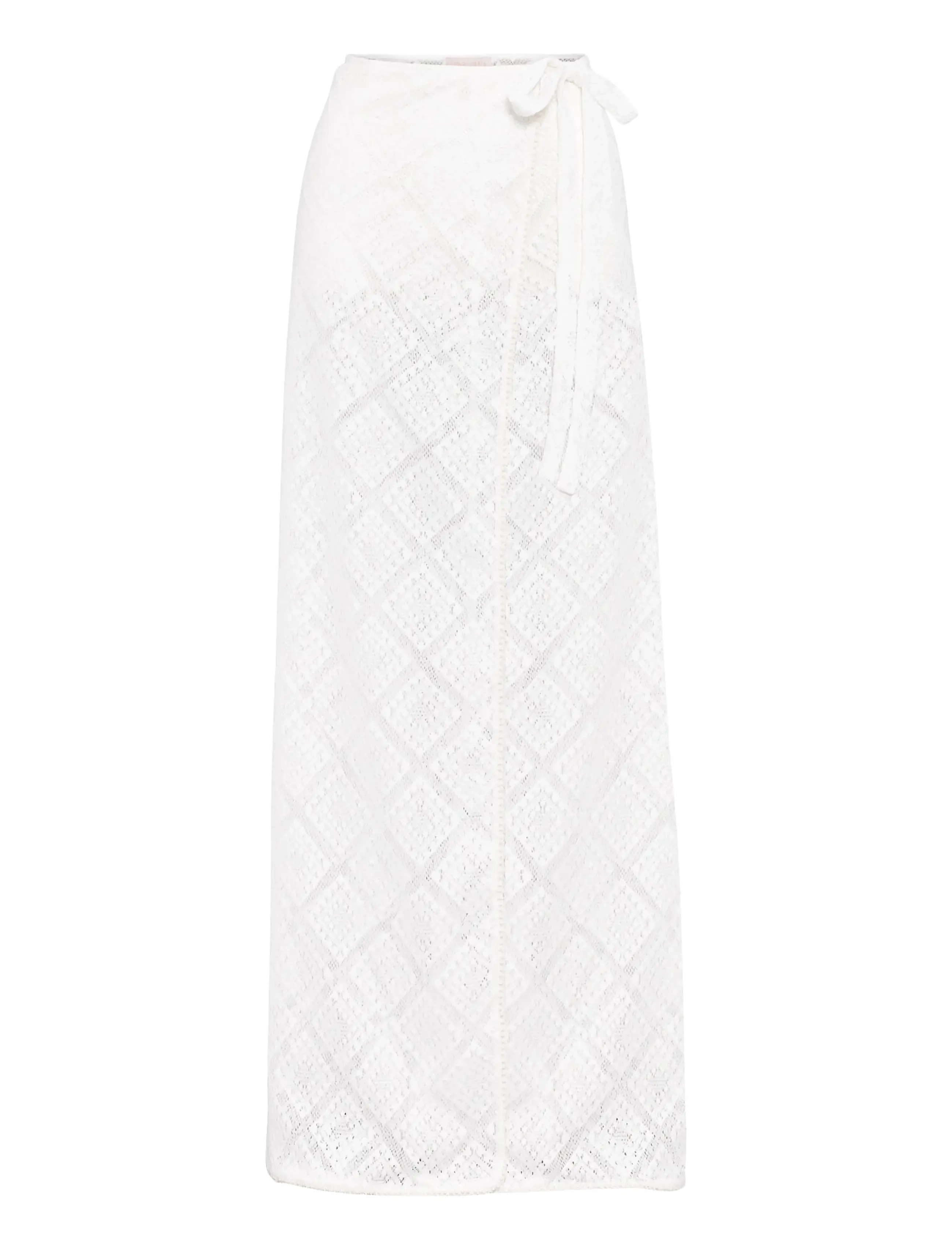 Love Lolina Chelsea maxi cover up - Maxi skirts - WHITE / white