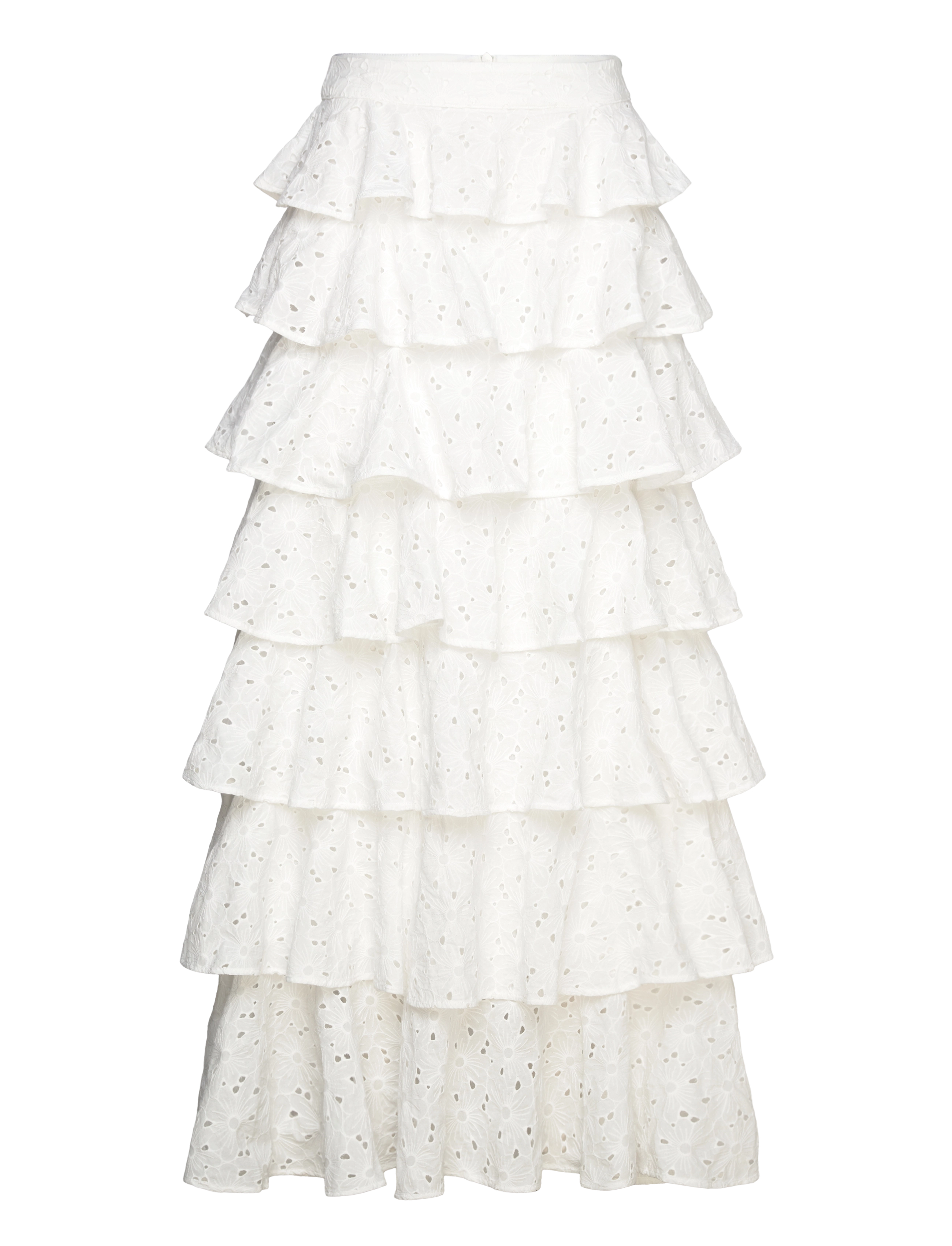 LOVE LOLINA Angel Maxi Rock Weiß - L - Damen