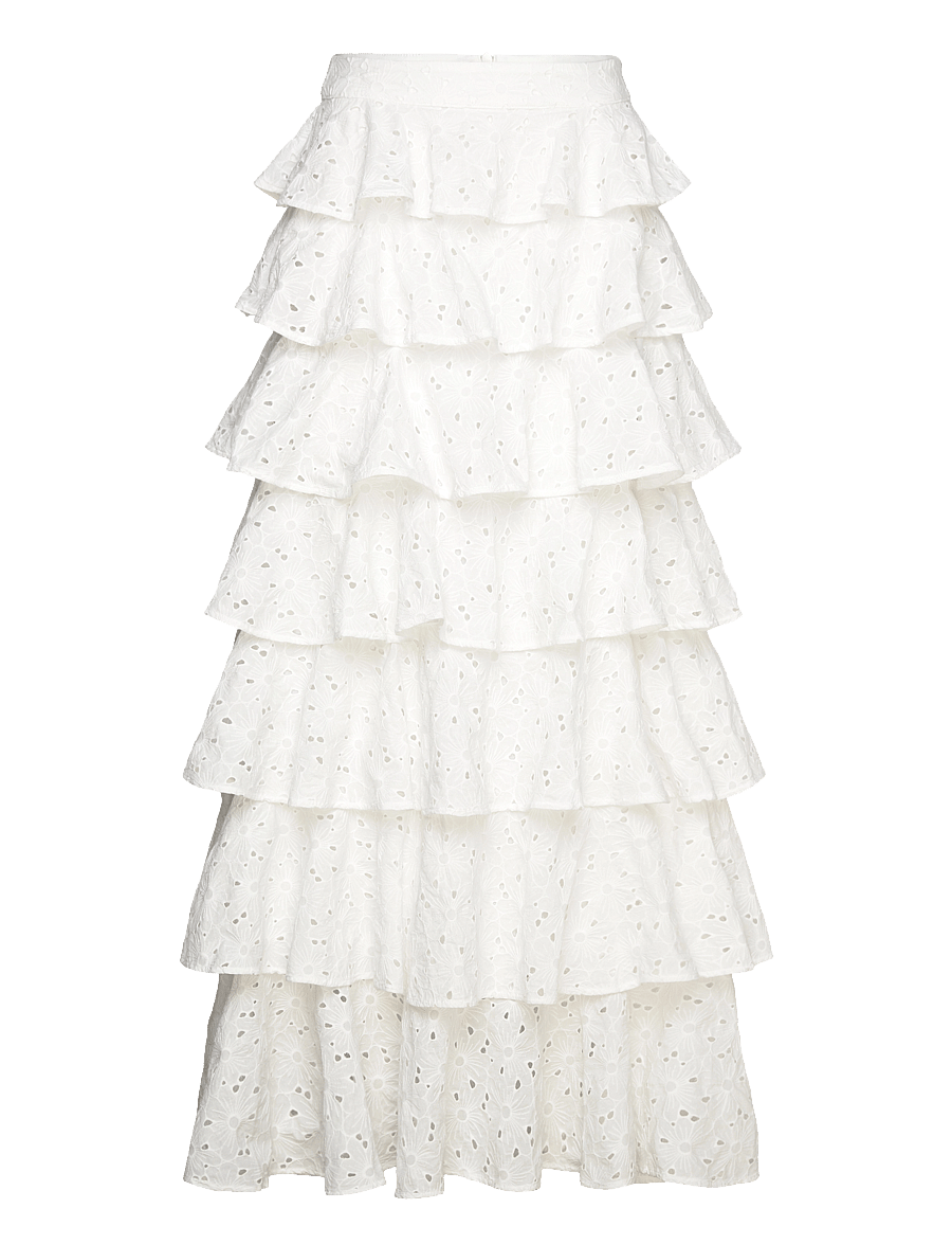 Love Lolina - Angel maxi skirt - maxi nederdele - white - 1