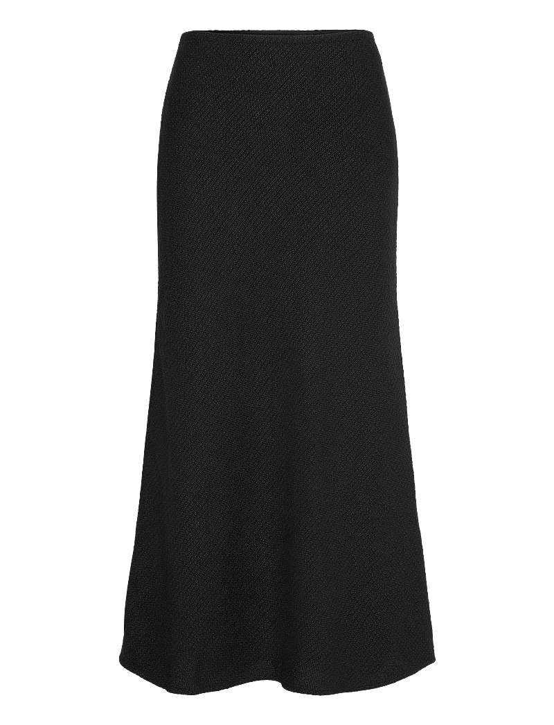 Love Lolina - Laia maxi skirt - satinkjolar - black - 0