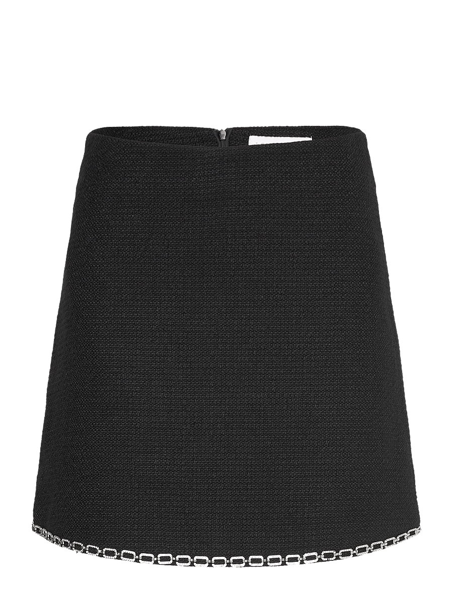 Love Lolina - Jacque mini skirt - kurze röcke - black - 0