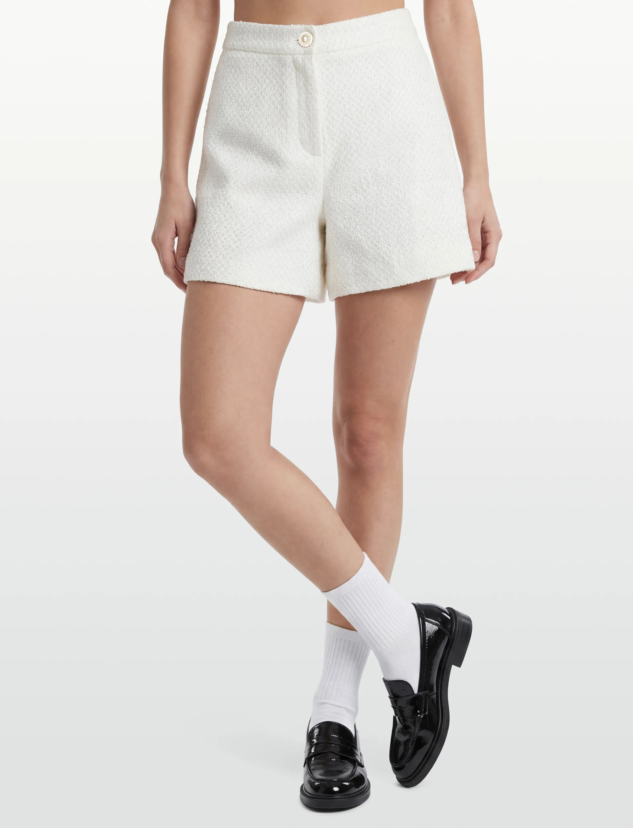 Love Lolina - Lilo Shorts - lühikesed vabaajapüksid - white - 3