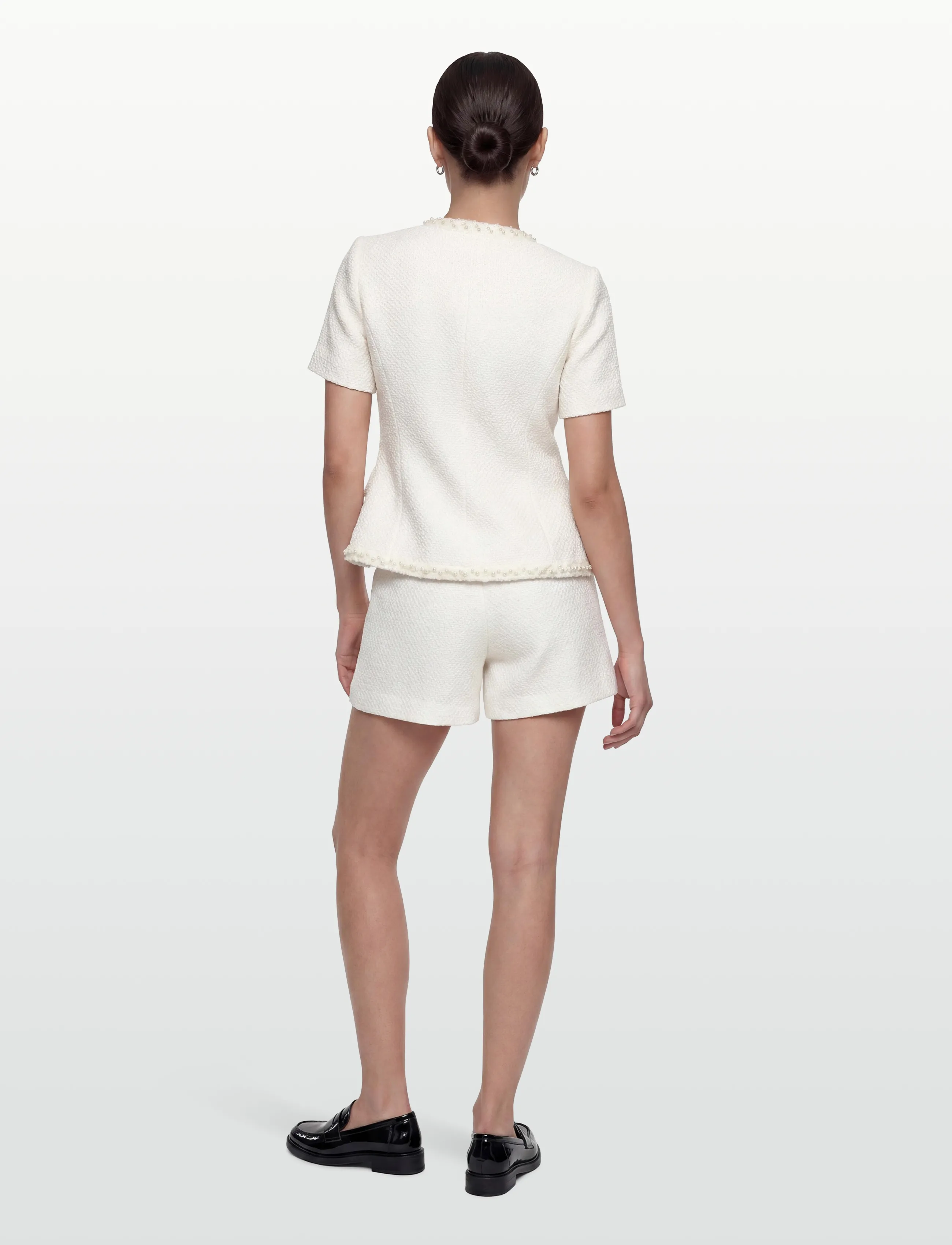 Love Lolina - Lilo Shorts - lühikesed vabaajapüksid - white - 4