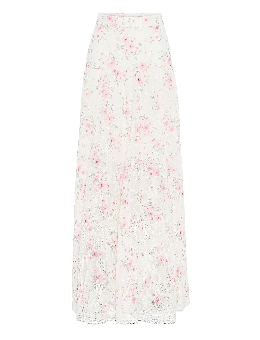 Love Lolina - Melissa Maxi skirt - maxi röcke - rose reverie - 0