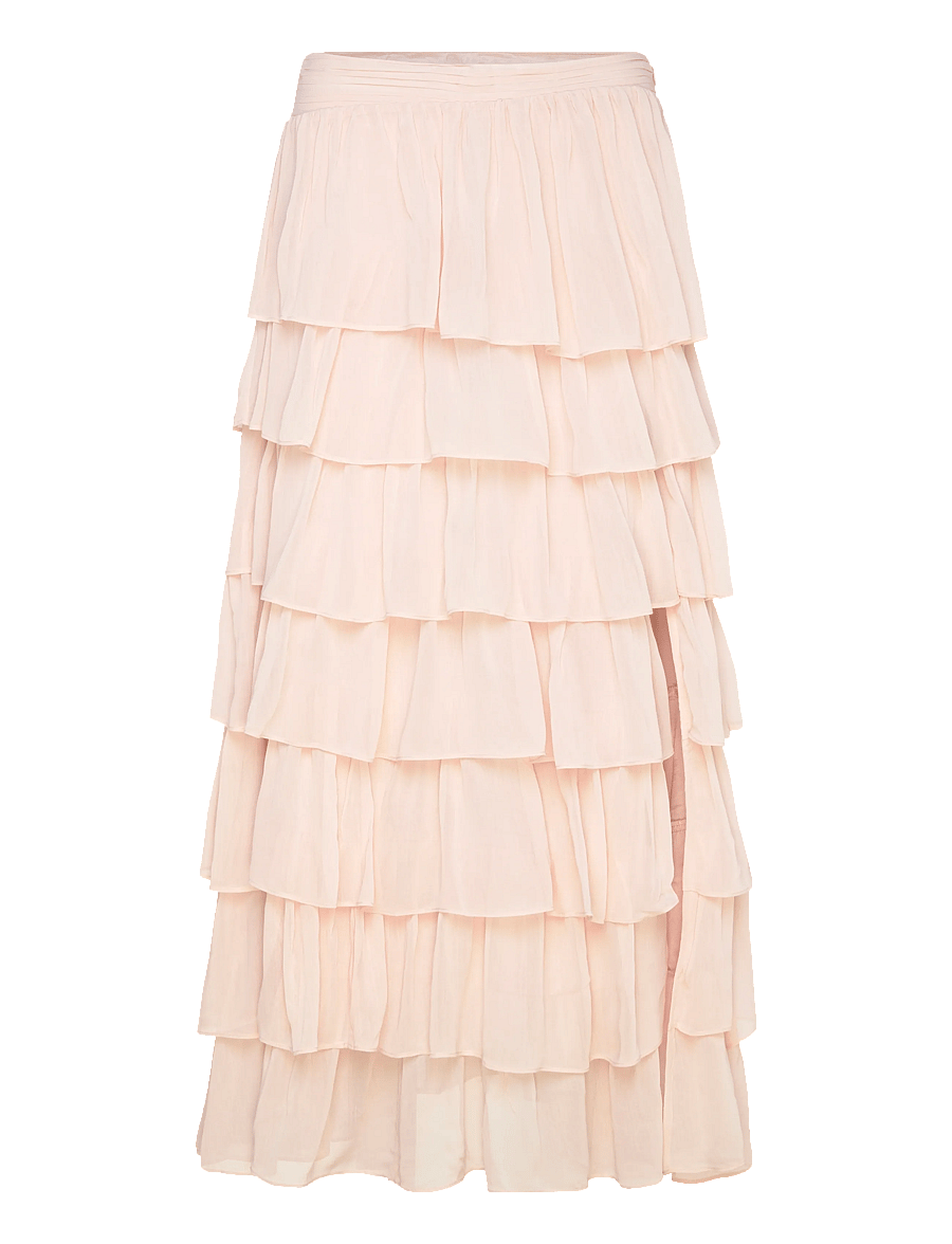 Love Lolina - Bettina maxi skirt - lange rokken - light pink - 0