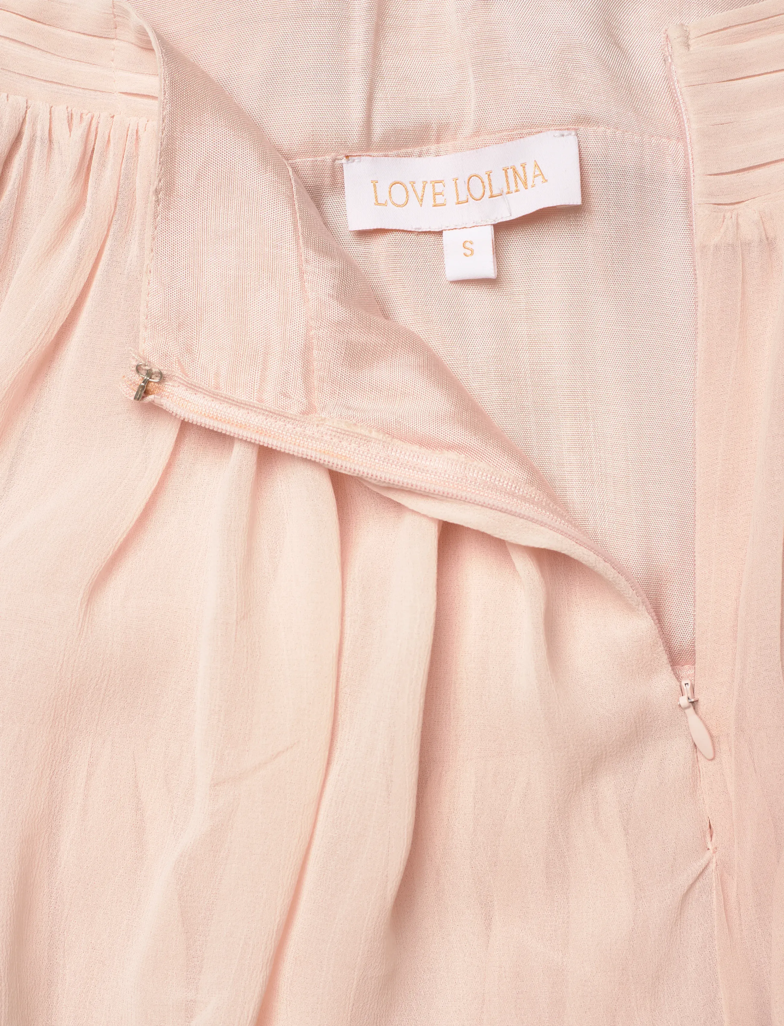 Love Lolina - Bettina maxi skirt - maxi pils - light pink - 2
