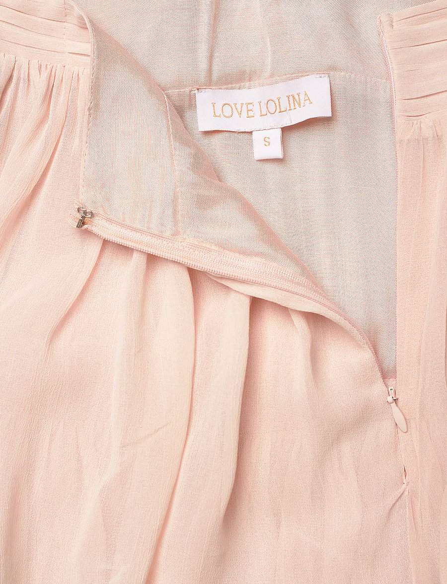 Love Lolina - Bettina maxi skirt - lange rokken - light pink - 2