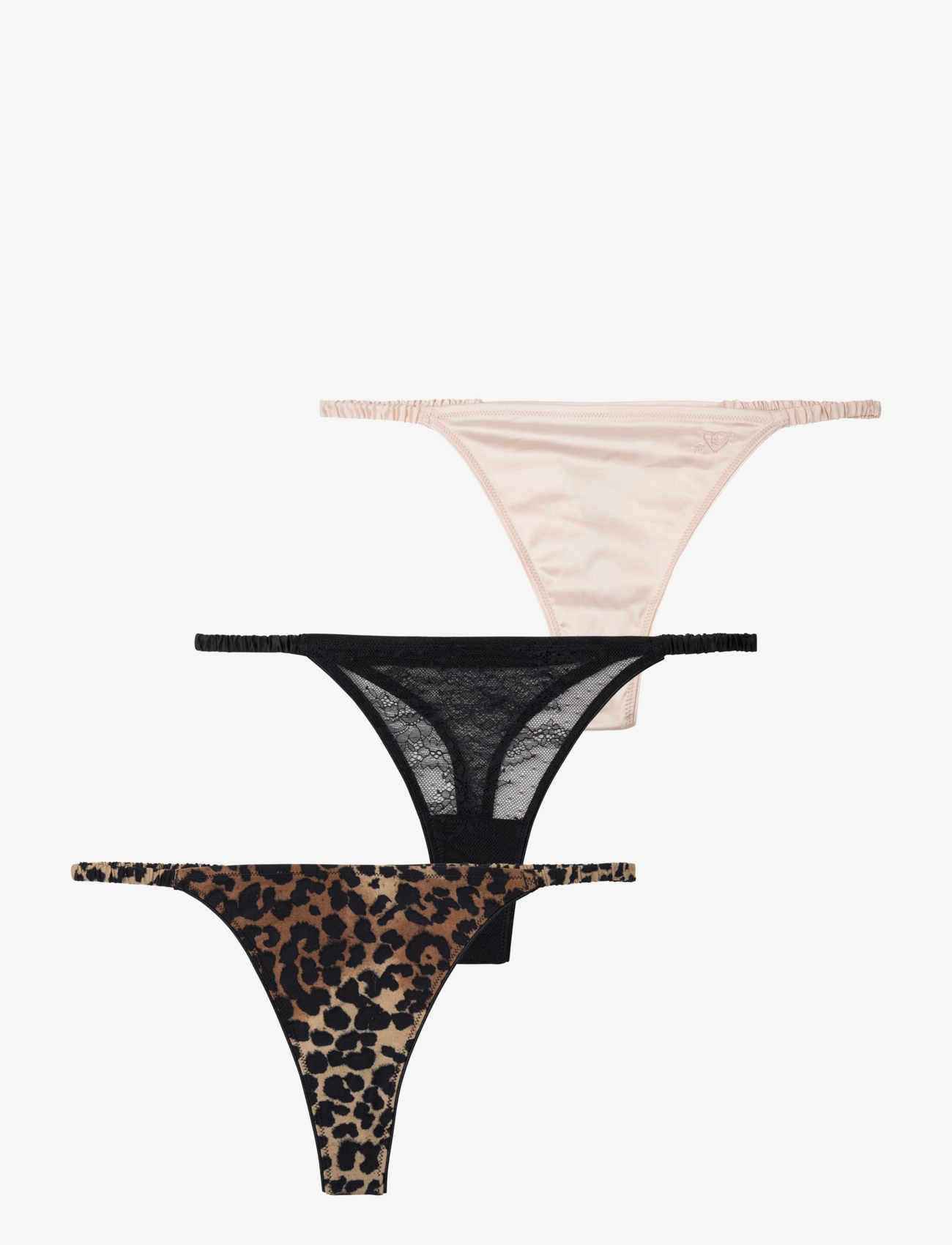 Love Stories Threesome Roomservice - Trusser - MULTI COLOR / black