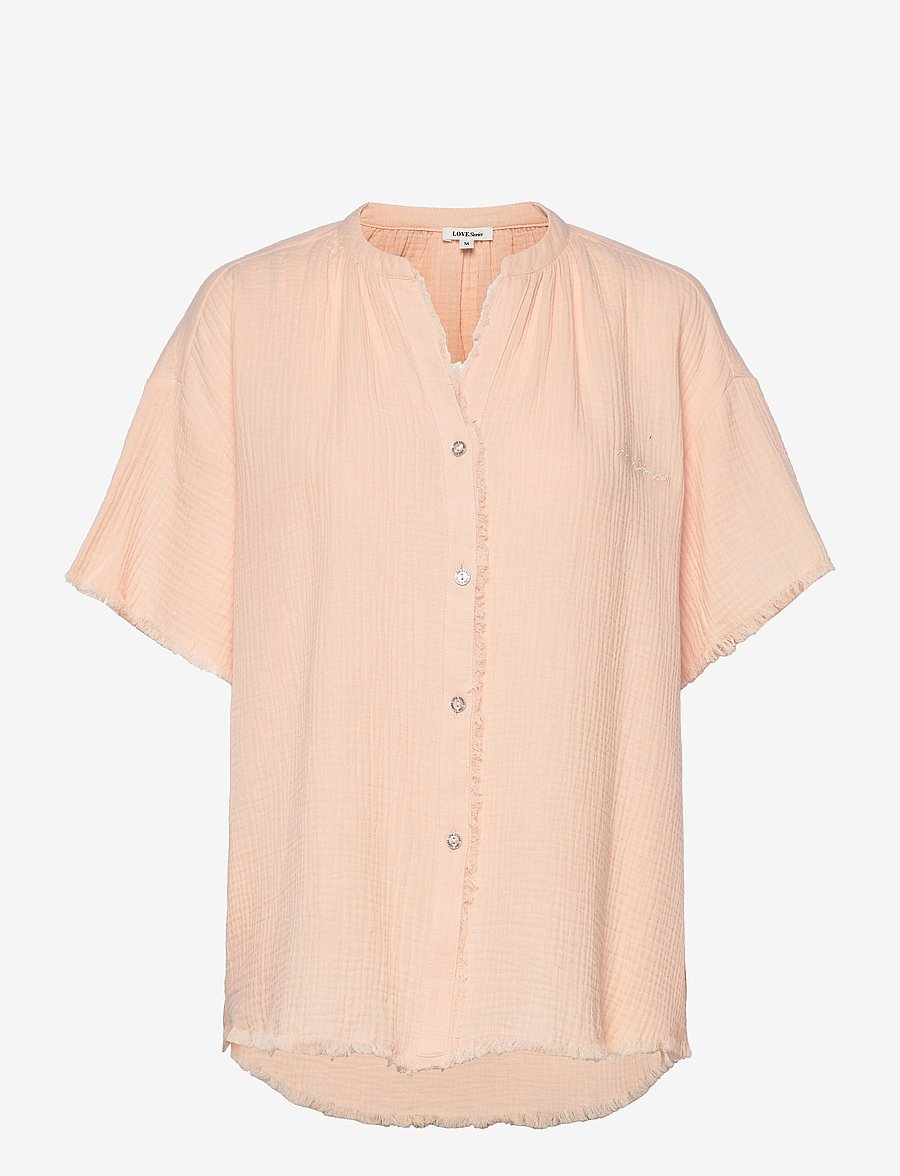 Love Stories - Mila - short-sleeved blouses - off-white - 0