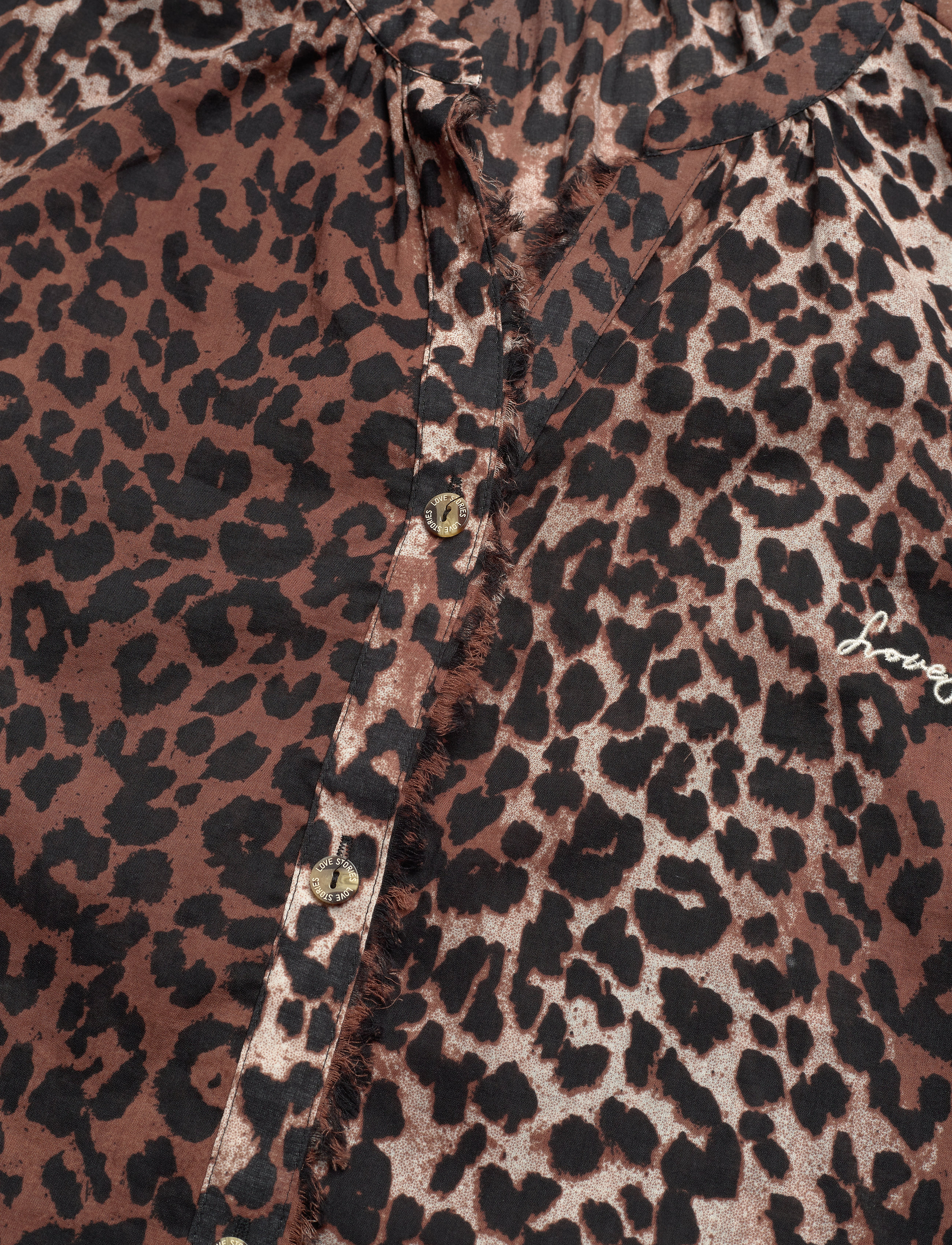Love Stories - Mila - lühikeste varrukatega pluusid - leopard - 2