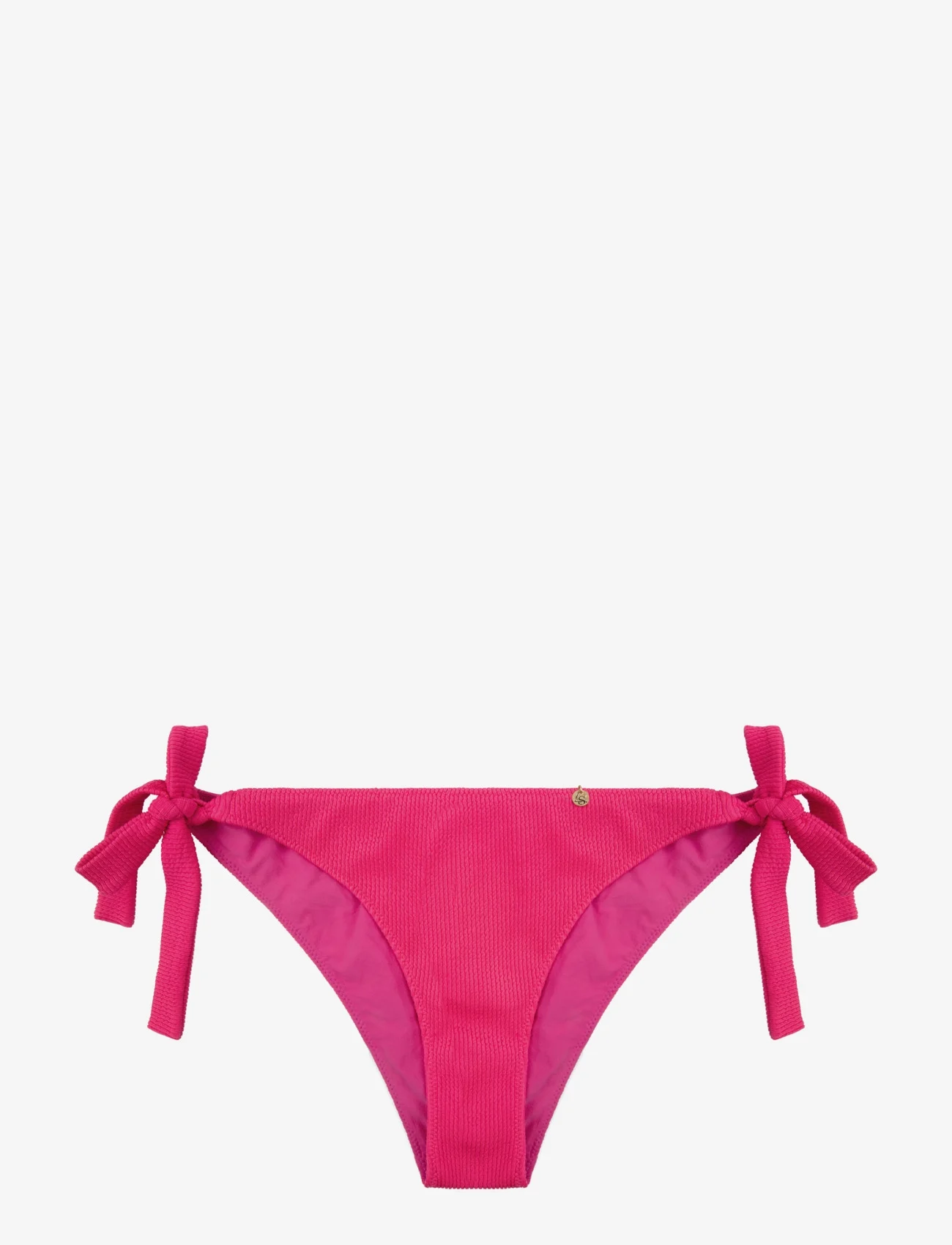 Love Stories - Zoey - side tie bikinis - fuchsia - 0