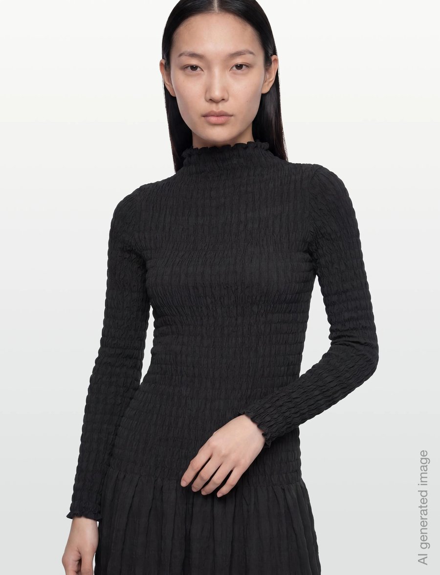Lovechild 1979 - Klea Dress - maxi dresses - 999 black - 3