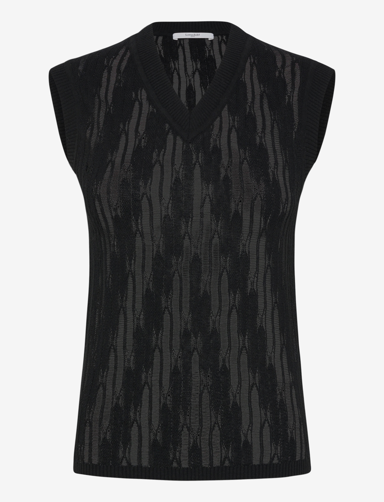 Lovechild 1979 - Demi Top - kortærmede bluser - 999 black - 1