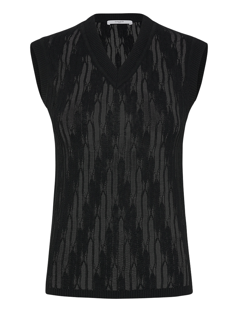 Lovechild 1979 - Demi Top - kurzämlige blusen - 999 black - 1
