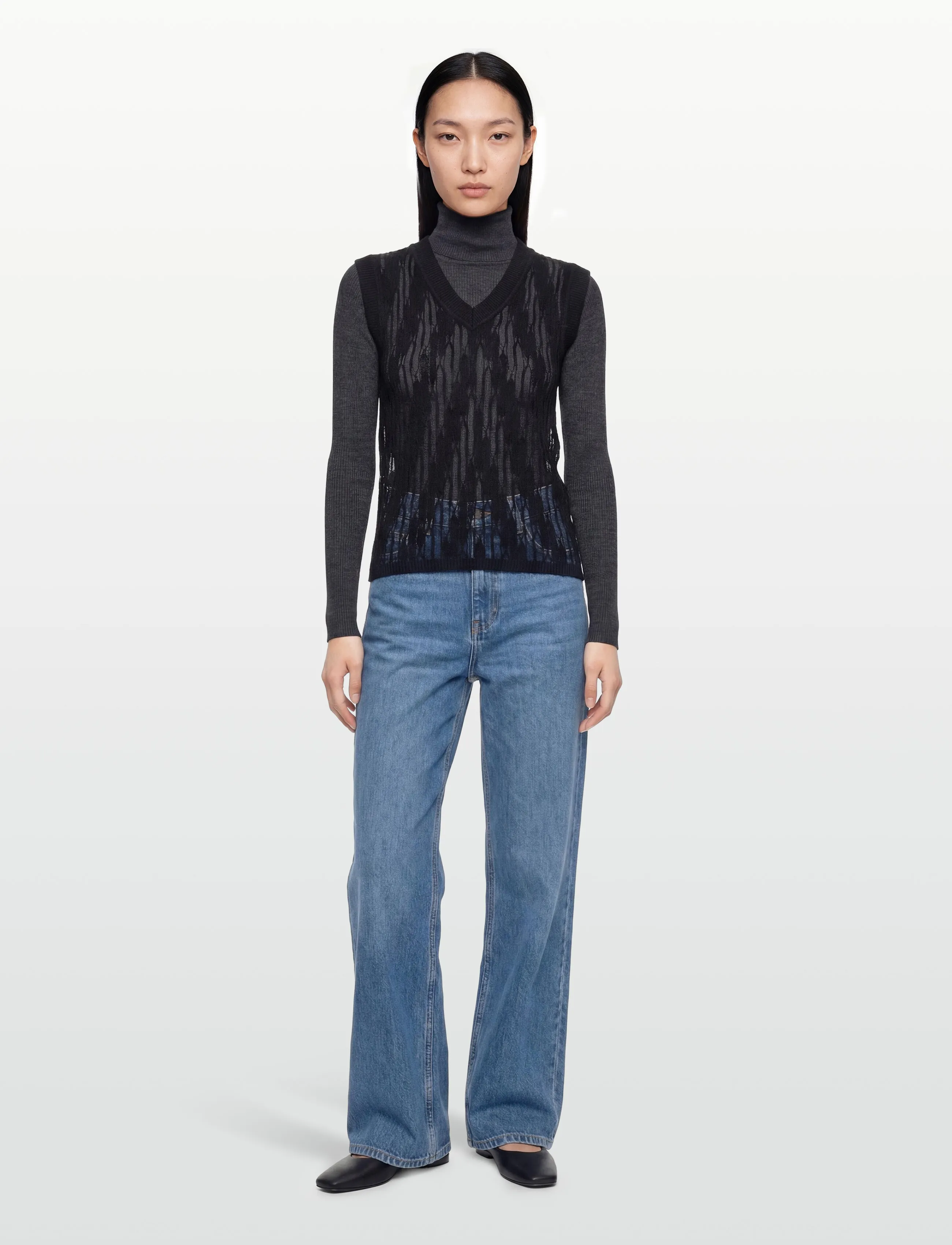 Lovechild 1979 Demi Top, XL, Black, Bluser > Kortærmede, Dame