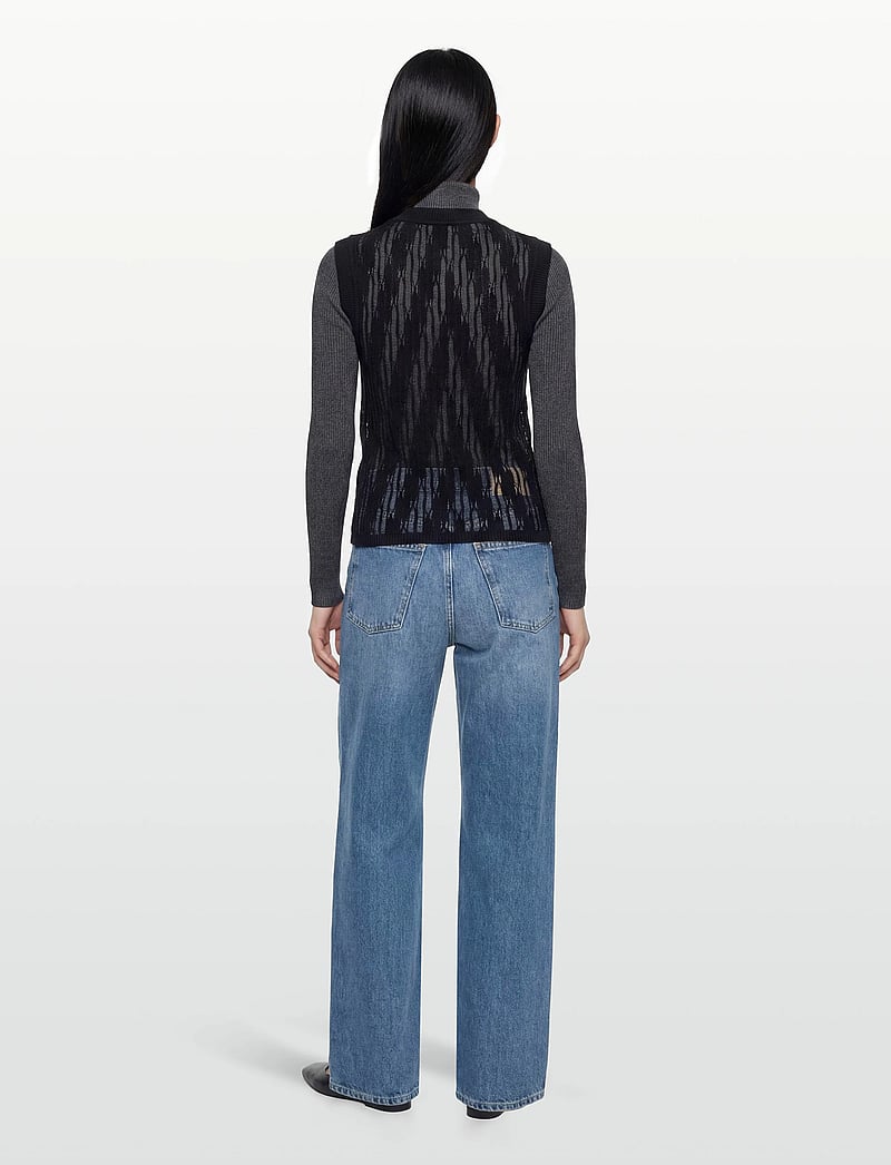 Lovechild 1979 - Demi Top - kurzämlige blusen - 999 black - 4