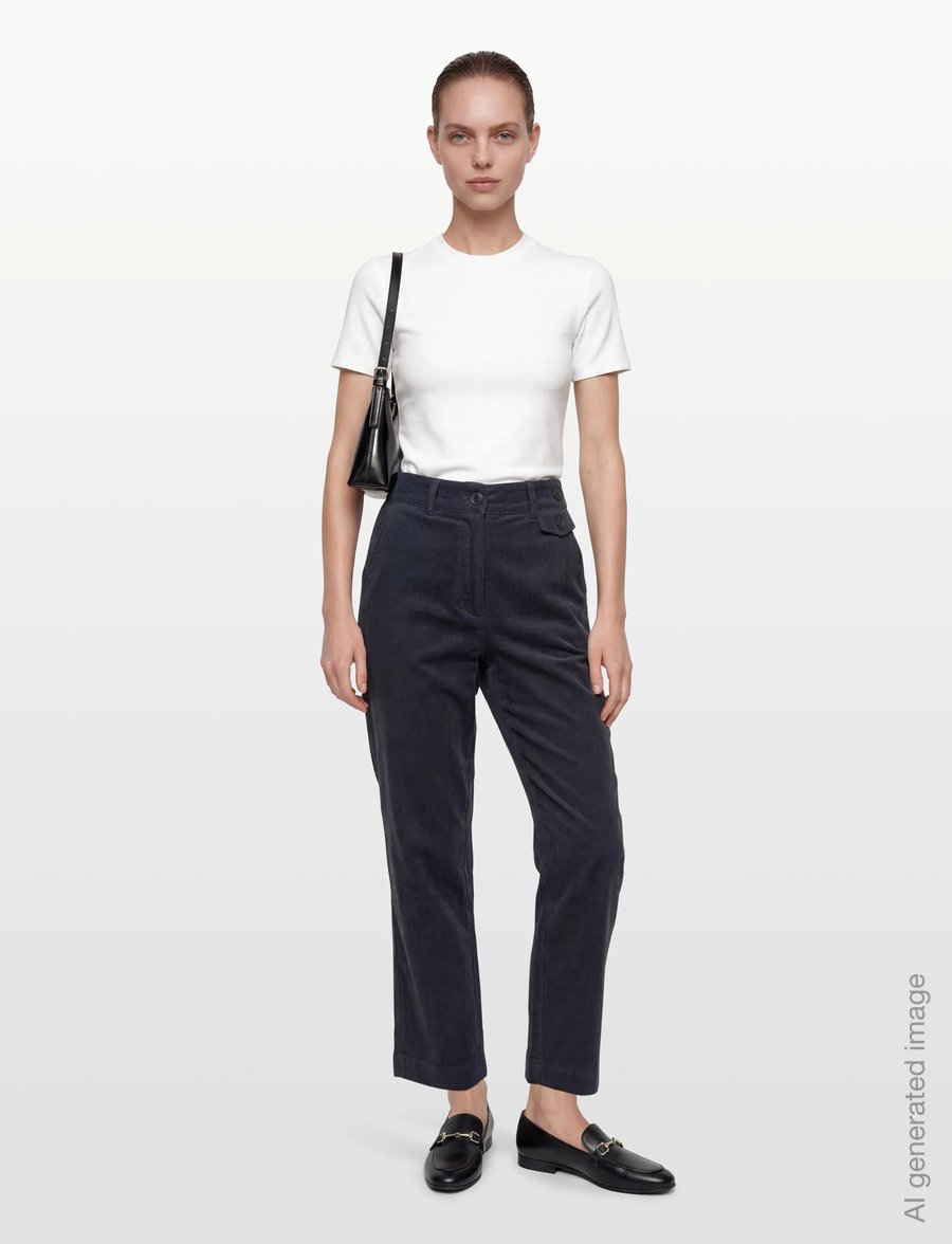 Lovechild 1979 - Coppola Pant - bukser med lige ben - 451 dark navy - 0