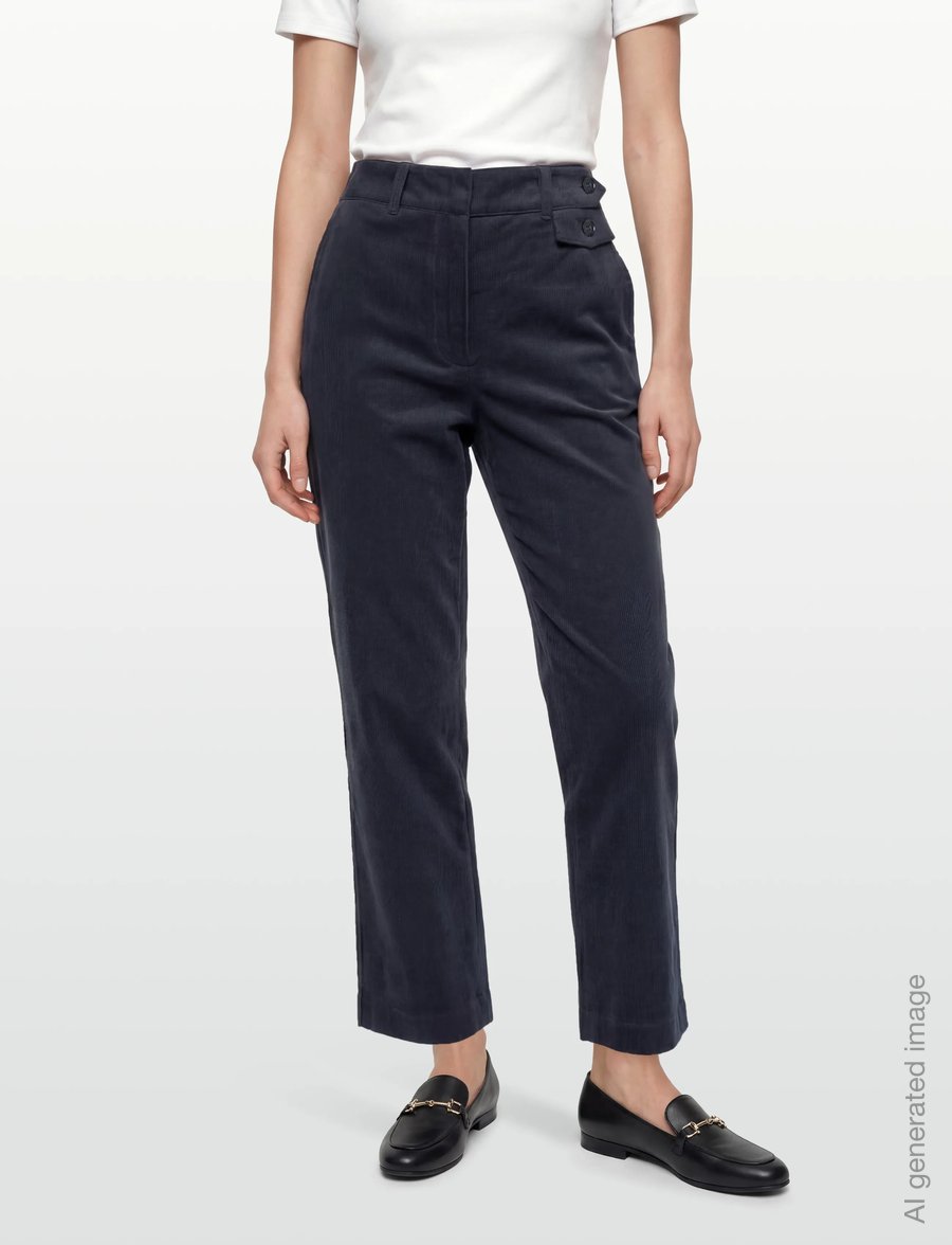 Lovechild 1979 - Coppola Pant - bukser med lige ben - 451 dark navy - 3