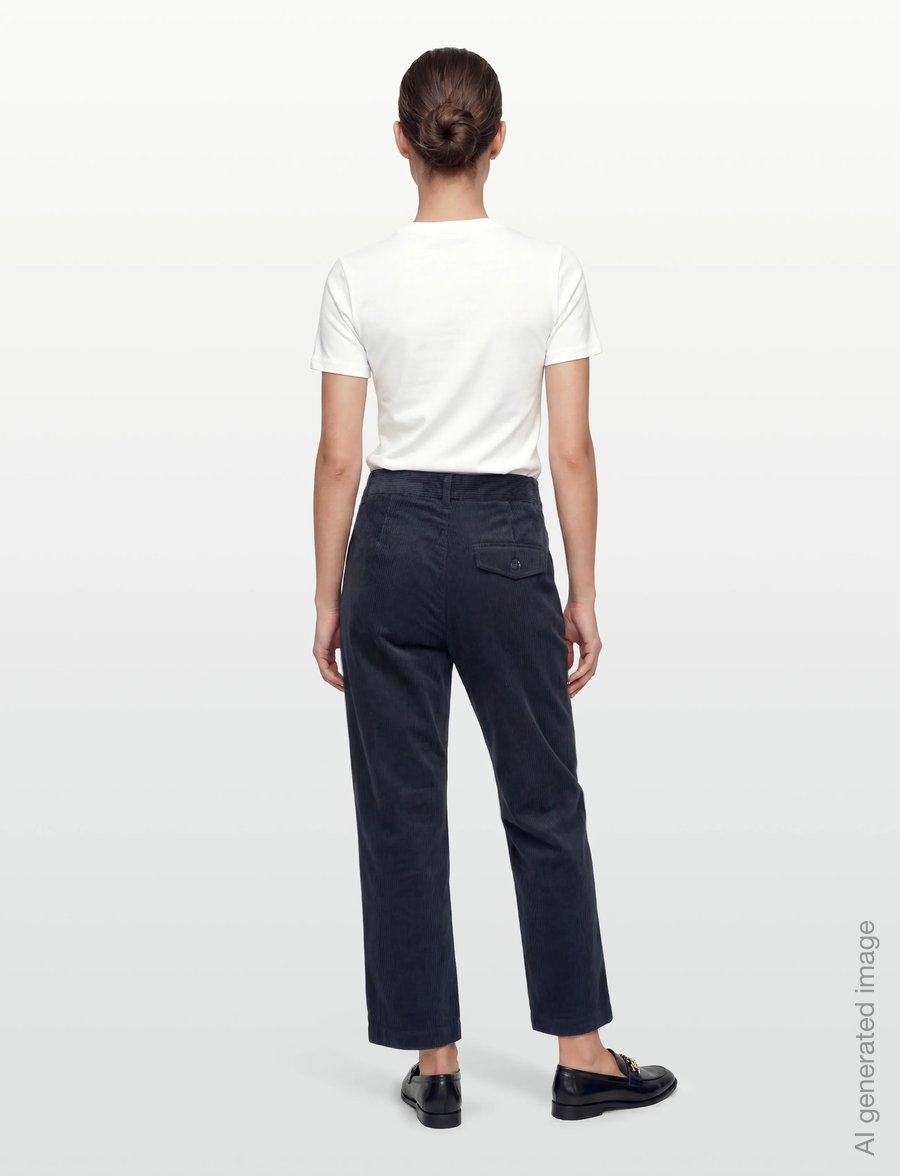 Lovechild 1979 - Coppola Pant - bukser med lige ben - 451 dark navy - 4