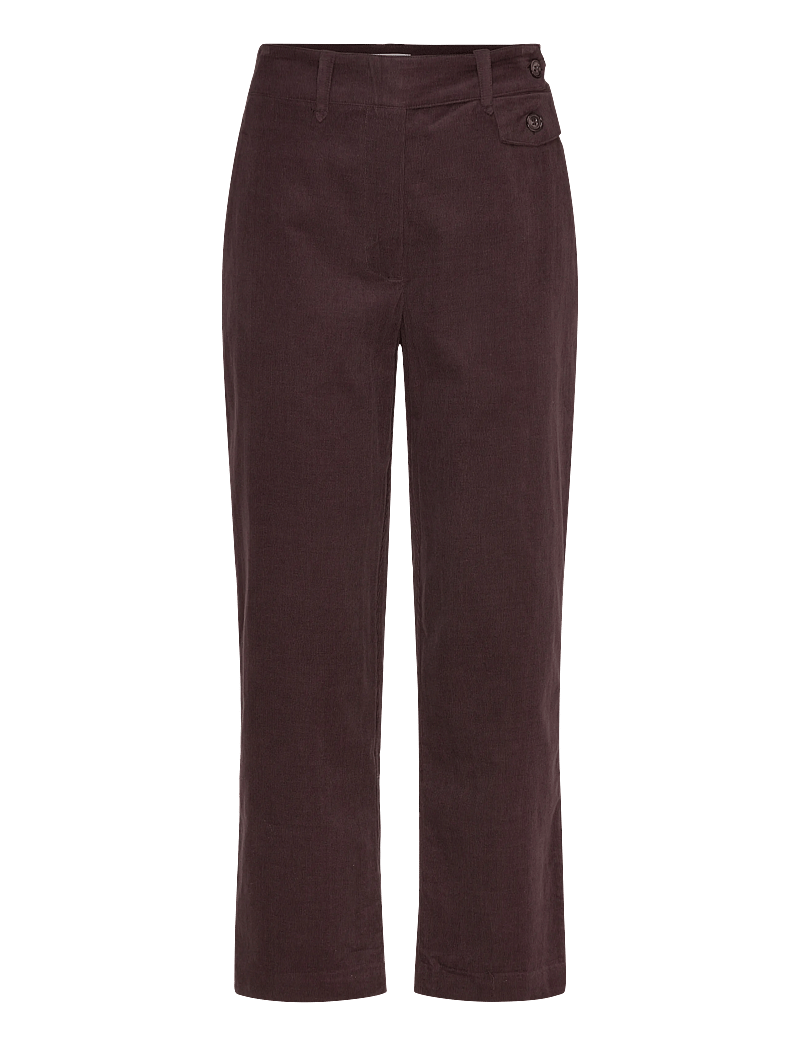 Lovechild 1979 - Coppola Pant - bukser med lige ben - 714 black coffee - 0