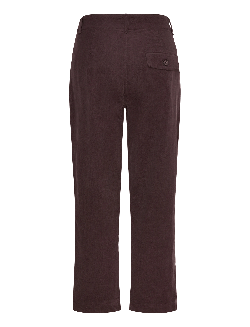 Lovechild 1979 - Coppola Pant - bukser med lige ben - 714 black coffee - 1