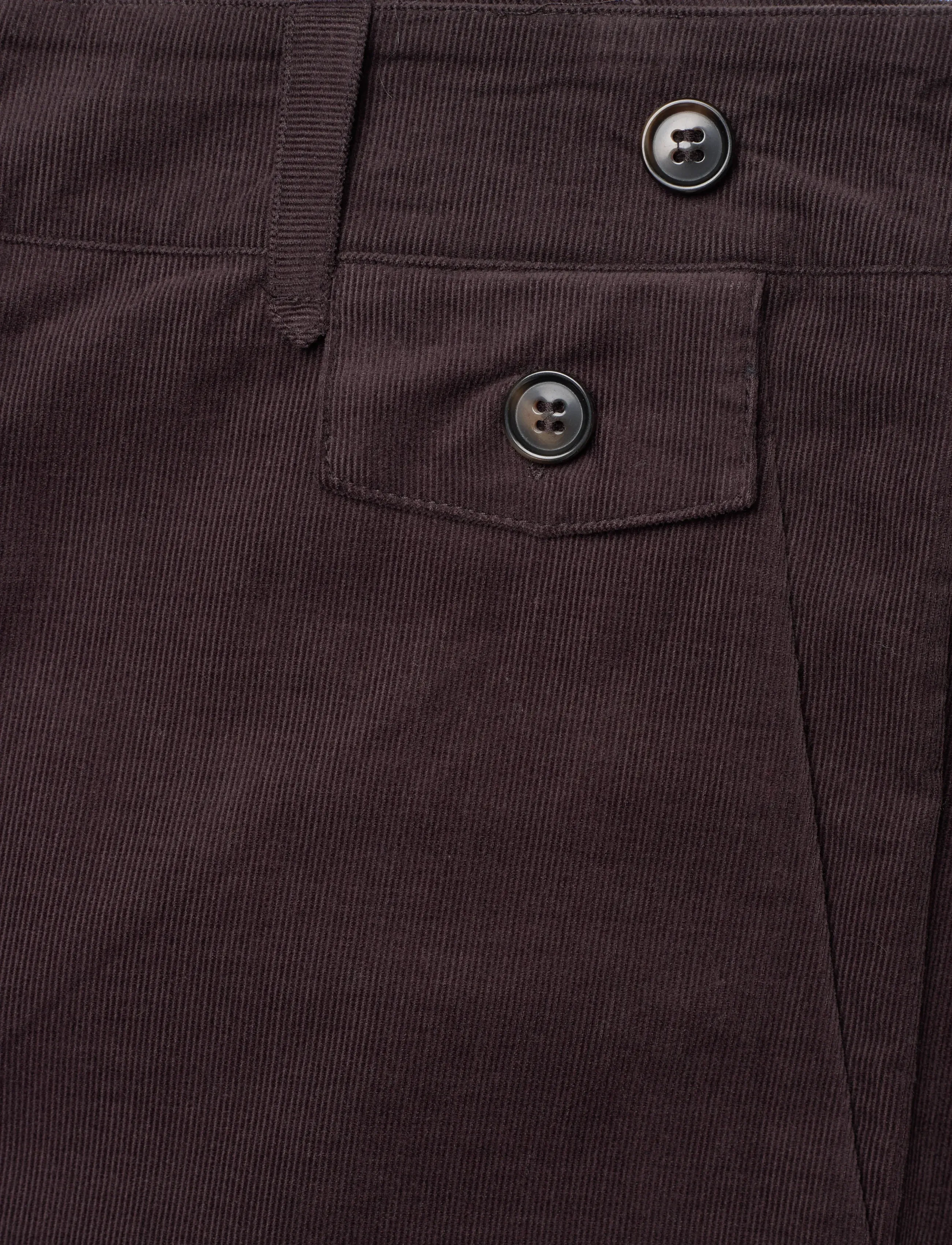Lovechild 1979 - Coppola Pant - sirge säärega püksid - 714 black coffee - 5