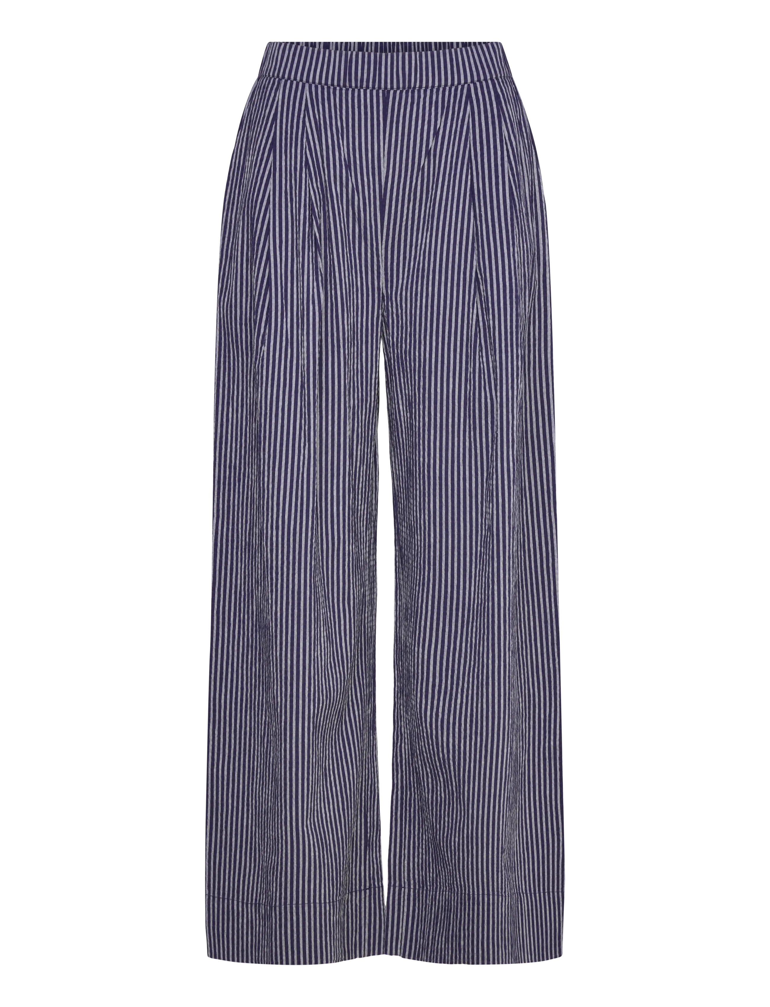 Lovechild 1979 Mary-Ann Pants - Riided - 484 MIDNIGHT STRIPE / navy