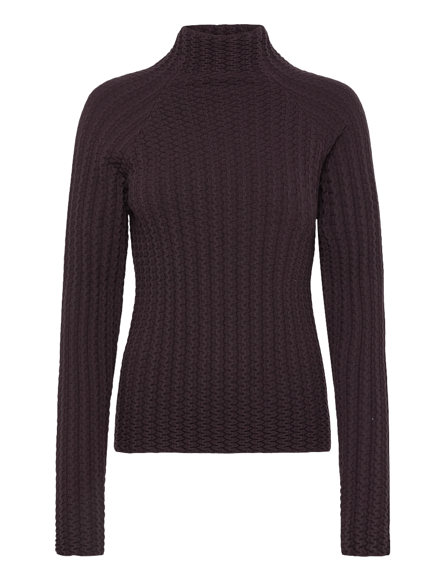 Lovechild 1979 - Dalighta Turtleneck - polotröjor - 710 dark brown - 1