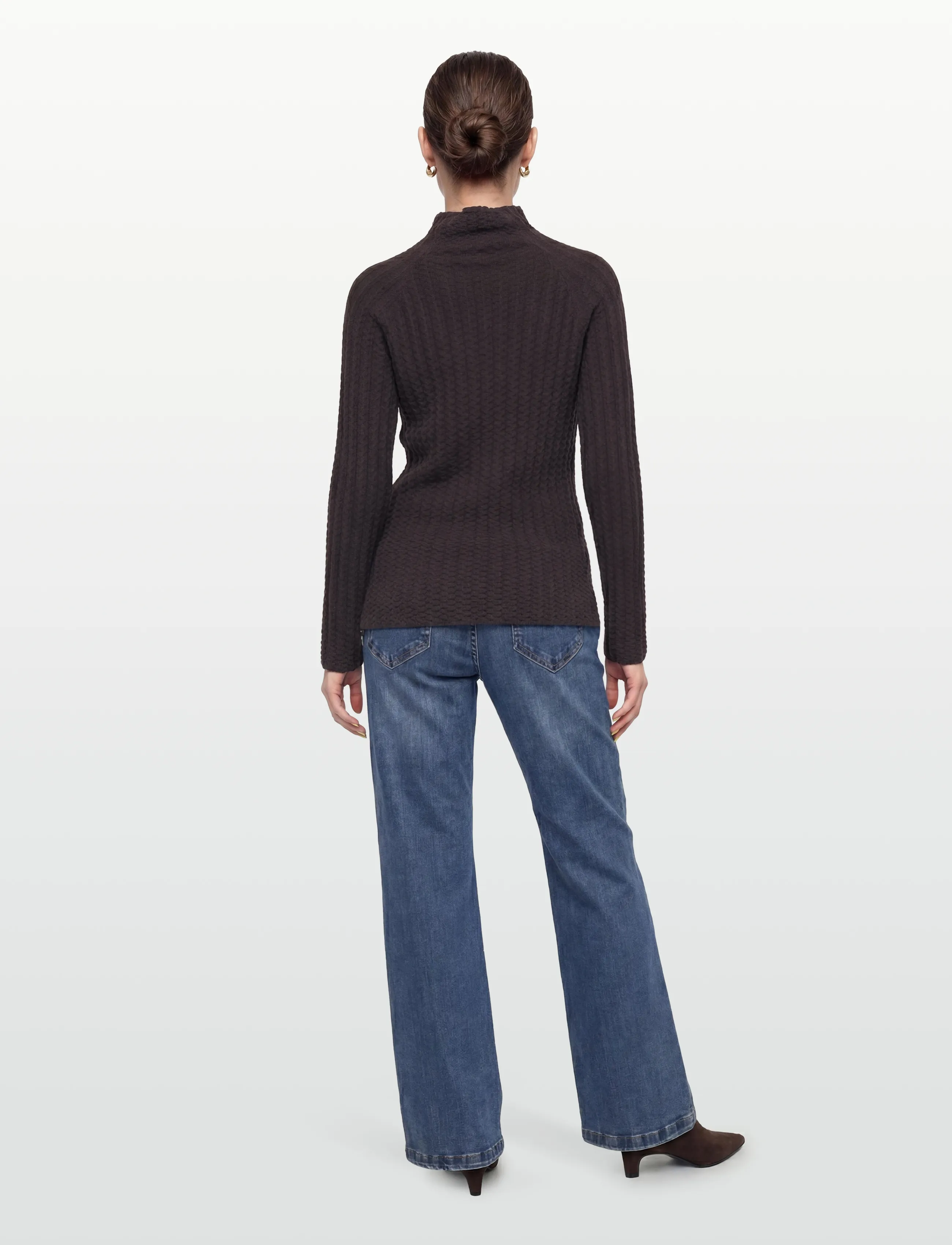 Lovechild 1979 - Dalighta Turtleneck - pulls à col roulé - 710 dark brown - 4