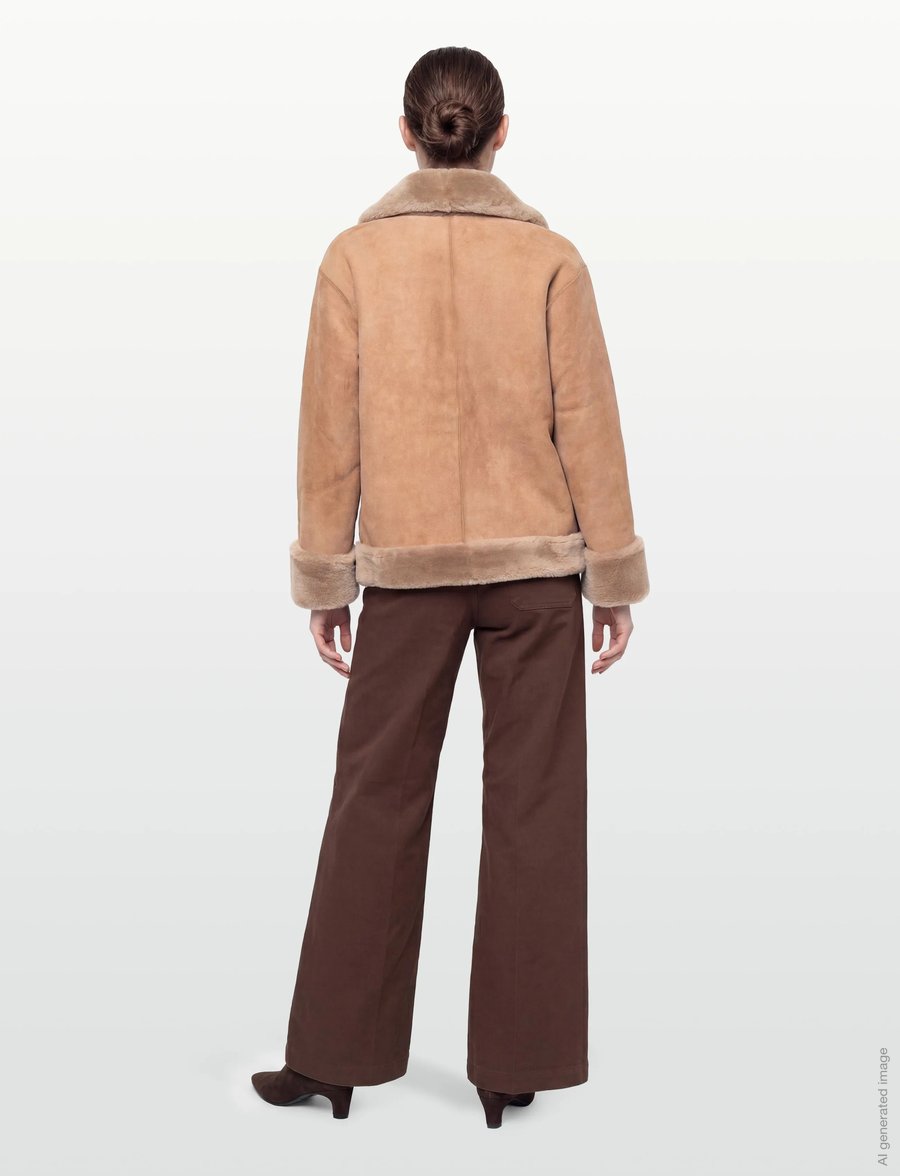 Lovechild 1979 - Augusta Jacket - wolljacken - 741 tan - 4