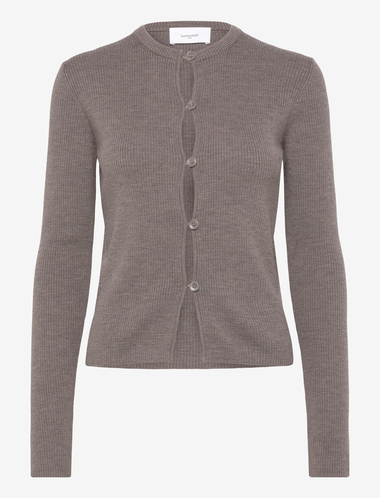 Lovechild 1979 - Cari Cardigan - cardigans - 029 stone - 1