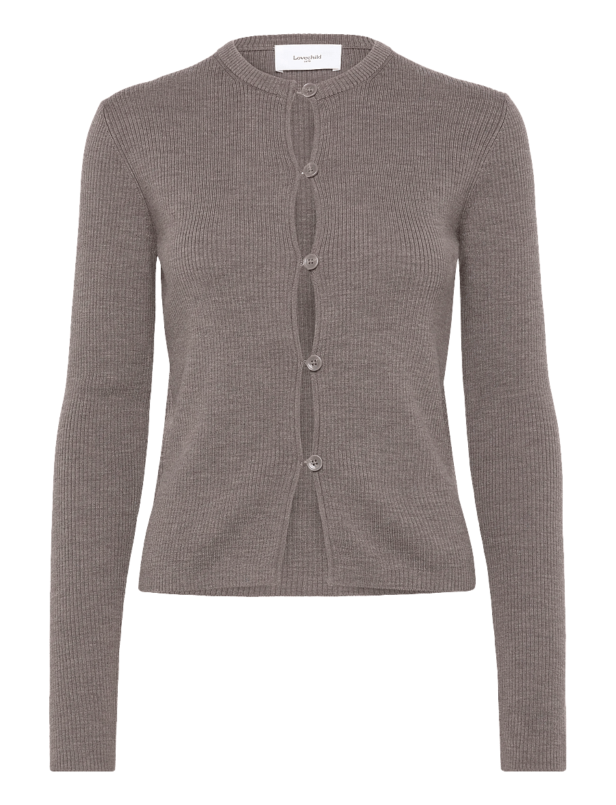 Lovechild 1979 - Cari Cardigan - cardigans - 029 stone - 1