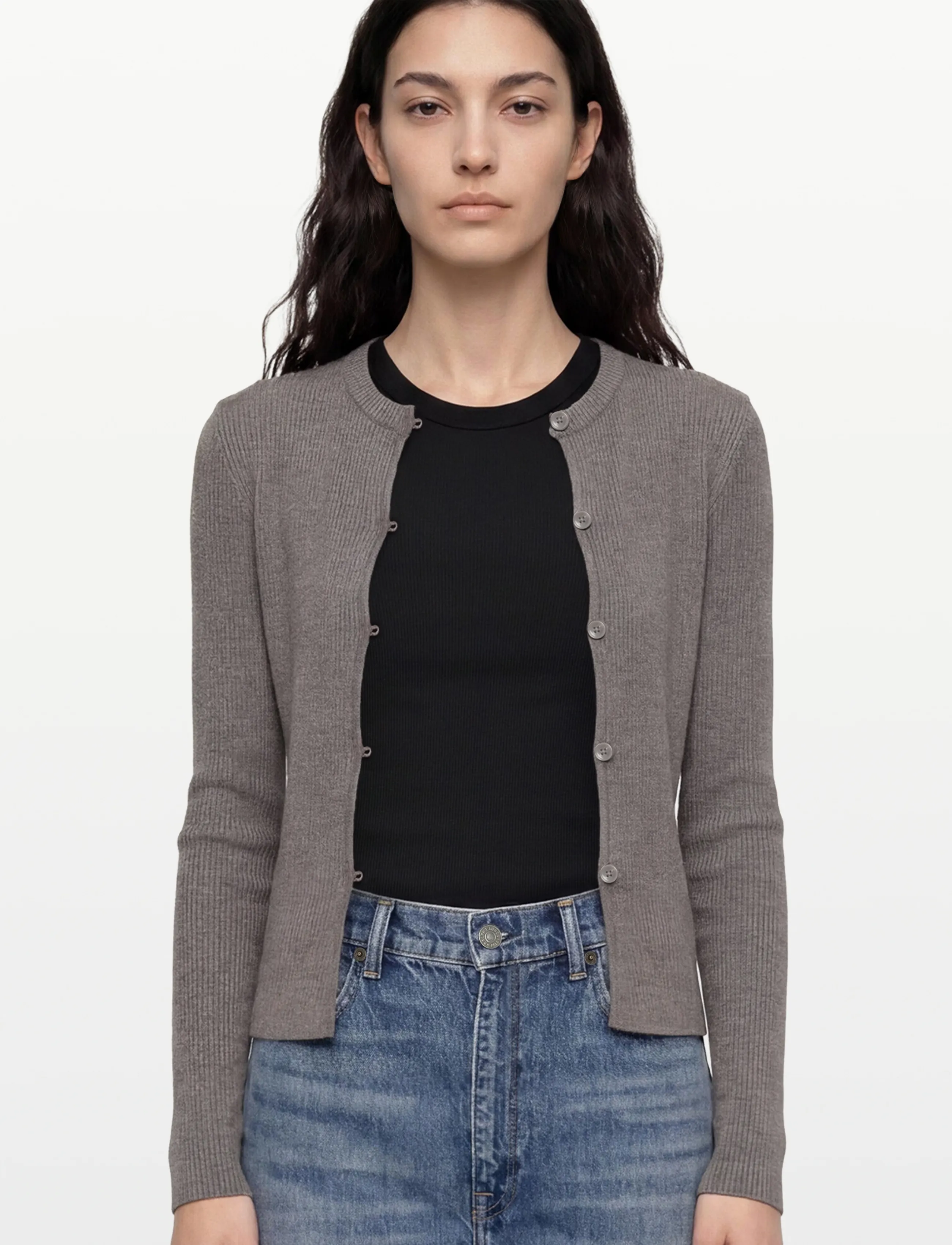 Lovechild 1979 - Cari Cardigan - cardigans - 029 stone - 3