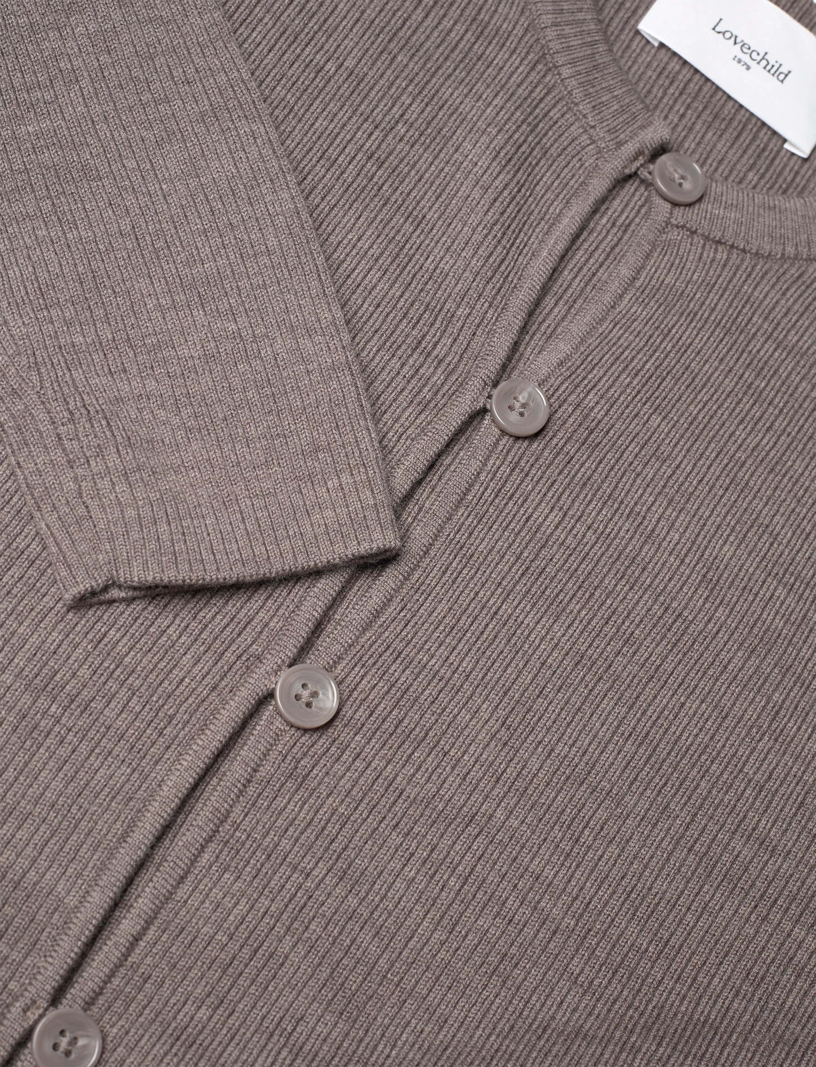 Lovechild 1979 - Cari Cardigan - cardigans - 029 stone - 5
