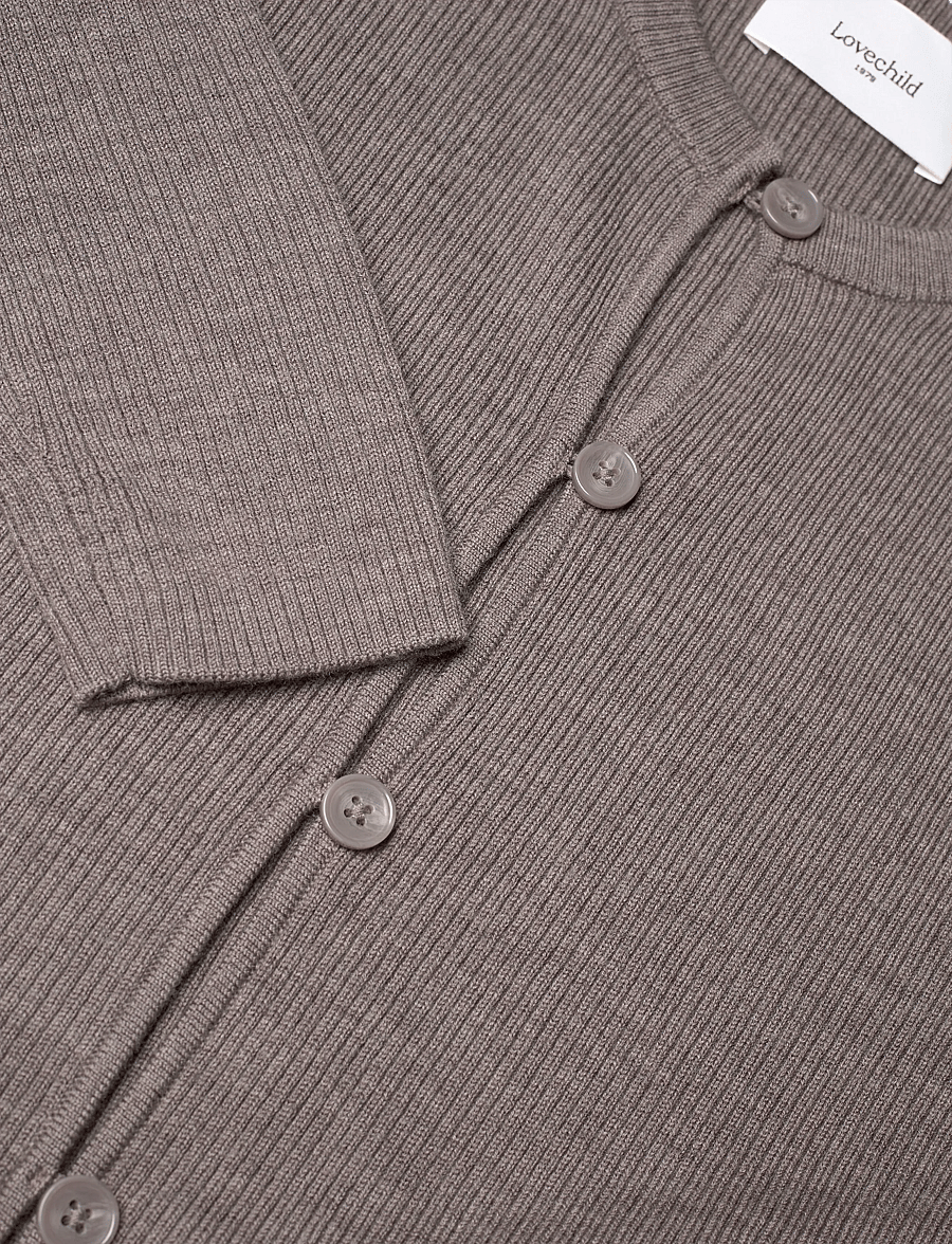 Lovechild 1979 - Cari Cardigan - cardigans - 029 stone - 5